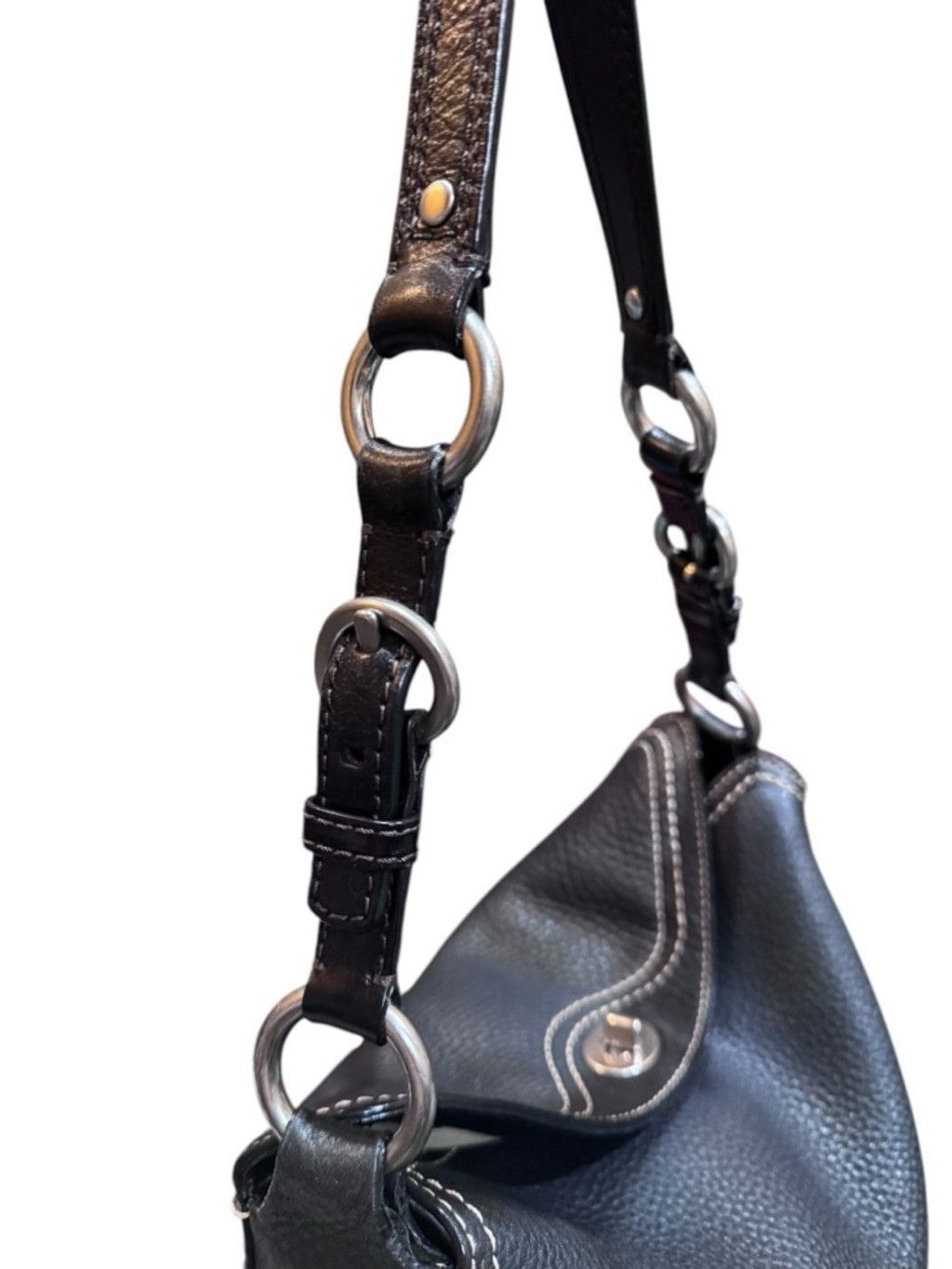 Coach Coach Chelsea Pebbled Leather Hobo Bag Size ONE SIZE - 7 Thumbnail