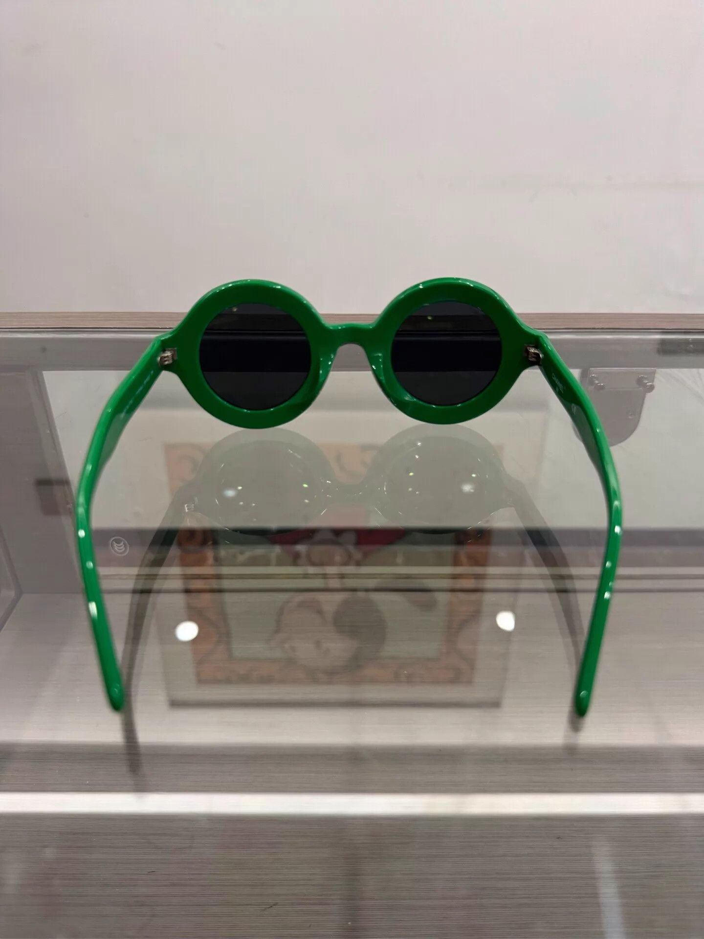 Chanel Chanel x Pharrell LE white logo green cat-eye shades Size ONE SIZE - 6 Thumbnail