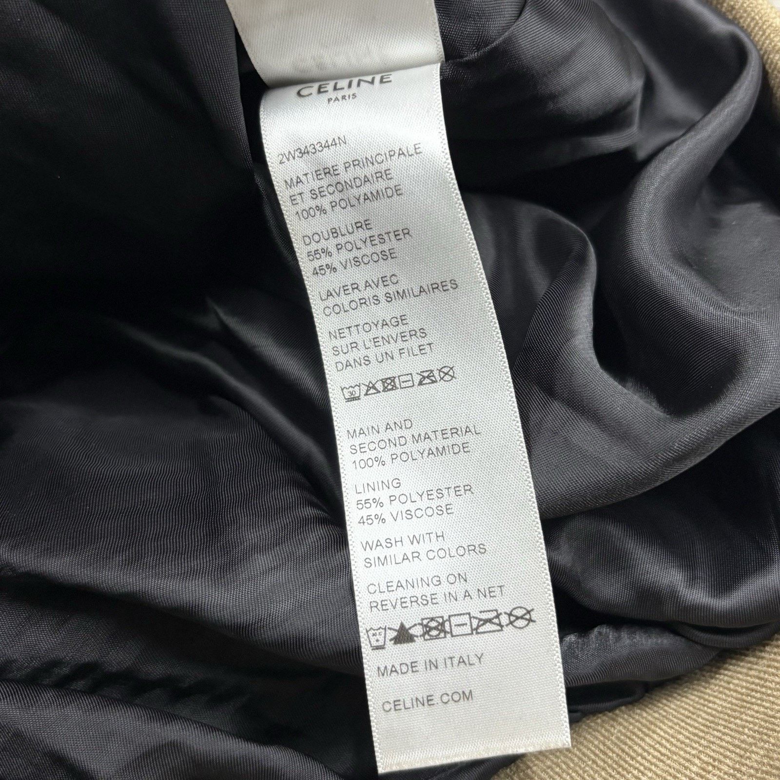 Celine Celine Blouson Monogram Triomphe Windbreaker ' Brown Black ' Size US L / EU 52-54 / 3 - 12 Thumbnail