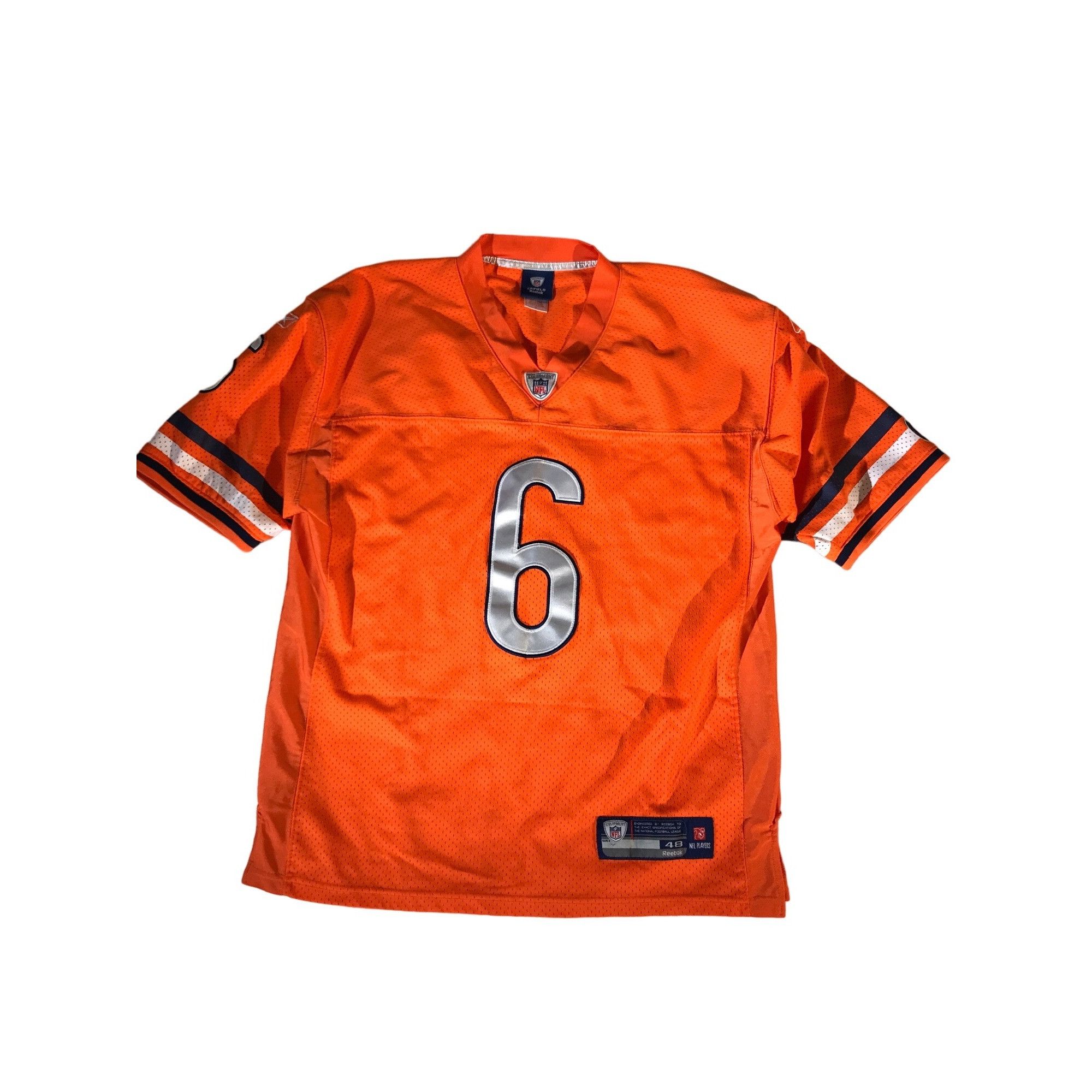 Reebok Reebok Mens NFL Orange Chicago Bears Jay Cutler Throwback Je Size US M / EU 48-50 / 2 - 1 Thumbnail