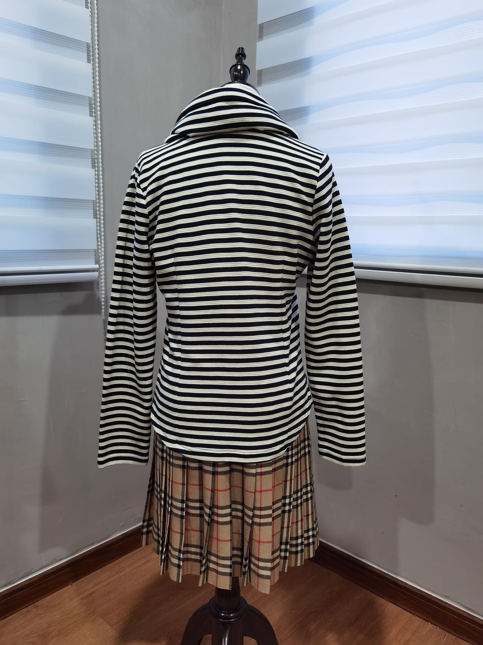 Japanese Brand maturita designer black and white woman jacket XS 2040 Size XS / US 0-2 / IT 36-38 - 2 Thumbnail