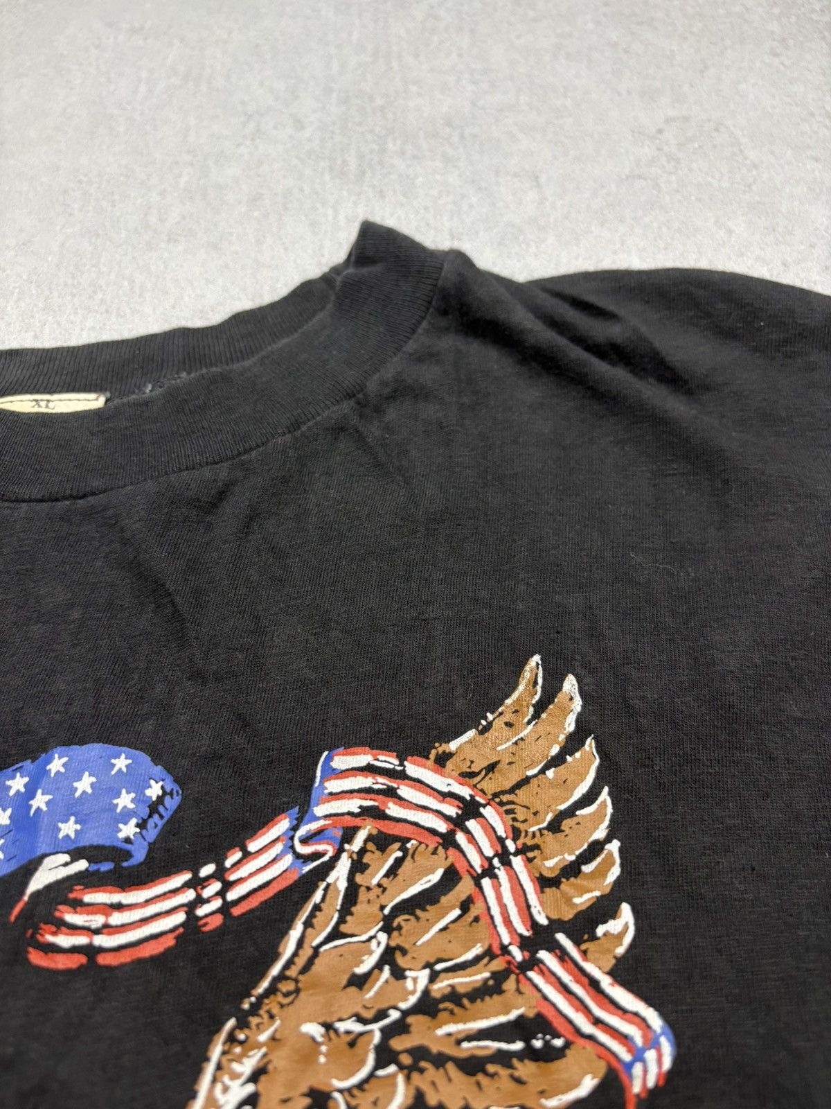 Harley Davidson 1989 Young America Eagle Motorcycle Tee XL Harley 80s VTG Size US XL / EU 56 / 4 - 15 Thumbnail