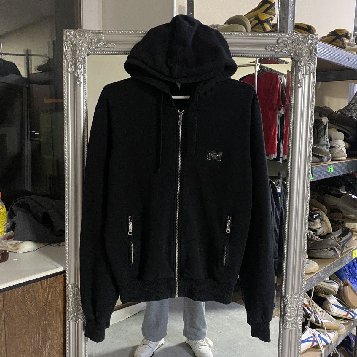 Dolce & Gabbana Dolce&Gabbana Zip Hoodie Black Size US S / EU 44-46 / 1 - 1 Thumbnail