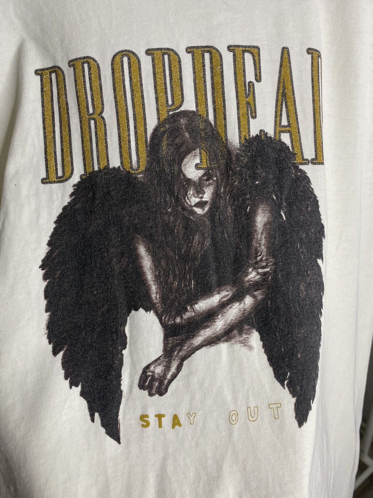 Drop Dead × Drop Dead Clothing Drop Dead Mens Stay Out T Shirt Y2K Size US L / EU 52-54 / 3 - 3 Thumbnail