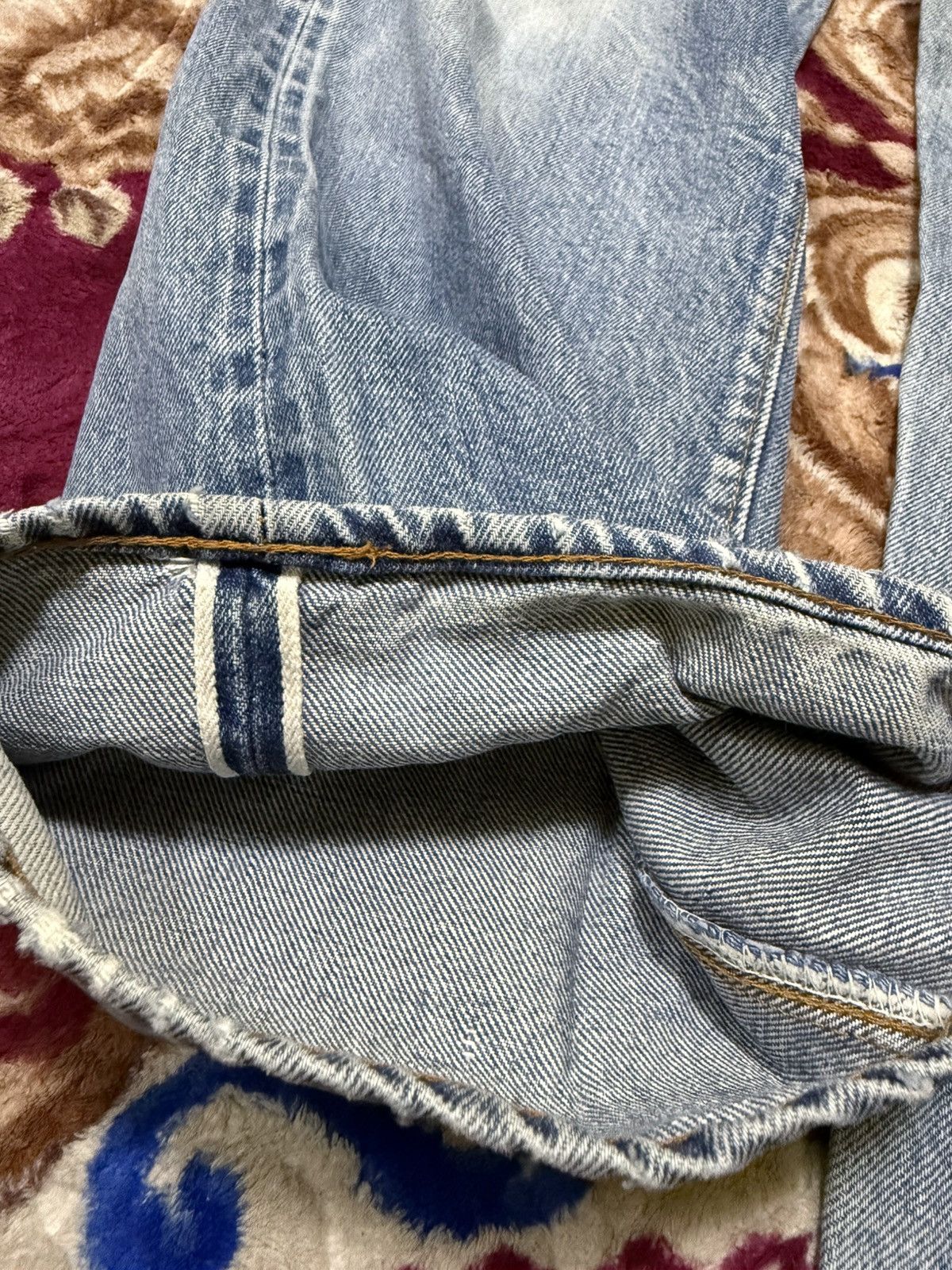 Levi's Levis 501 vintage redline 70s Size US 36 / EU 52 - 3 Thumbnail