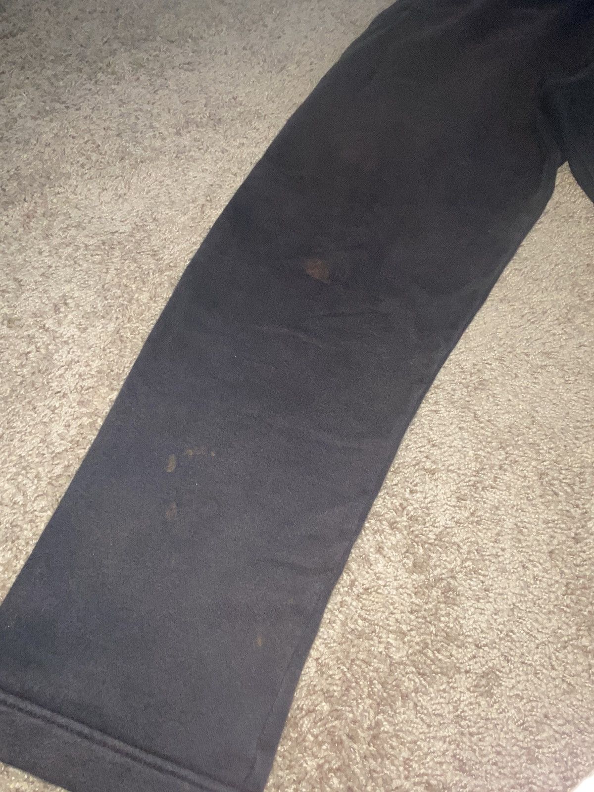 Nike Nike Baggy Sweatpants Black Brown Size S Size US 30 / EU 46 - 3 Thumbnail