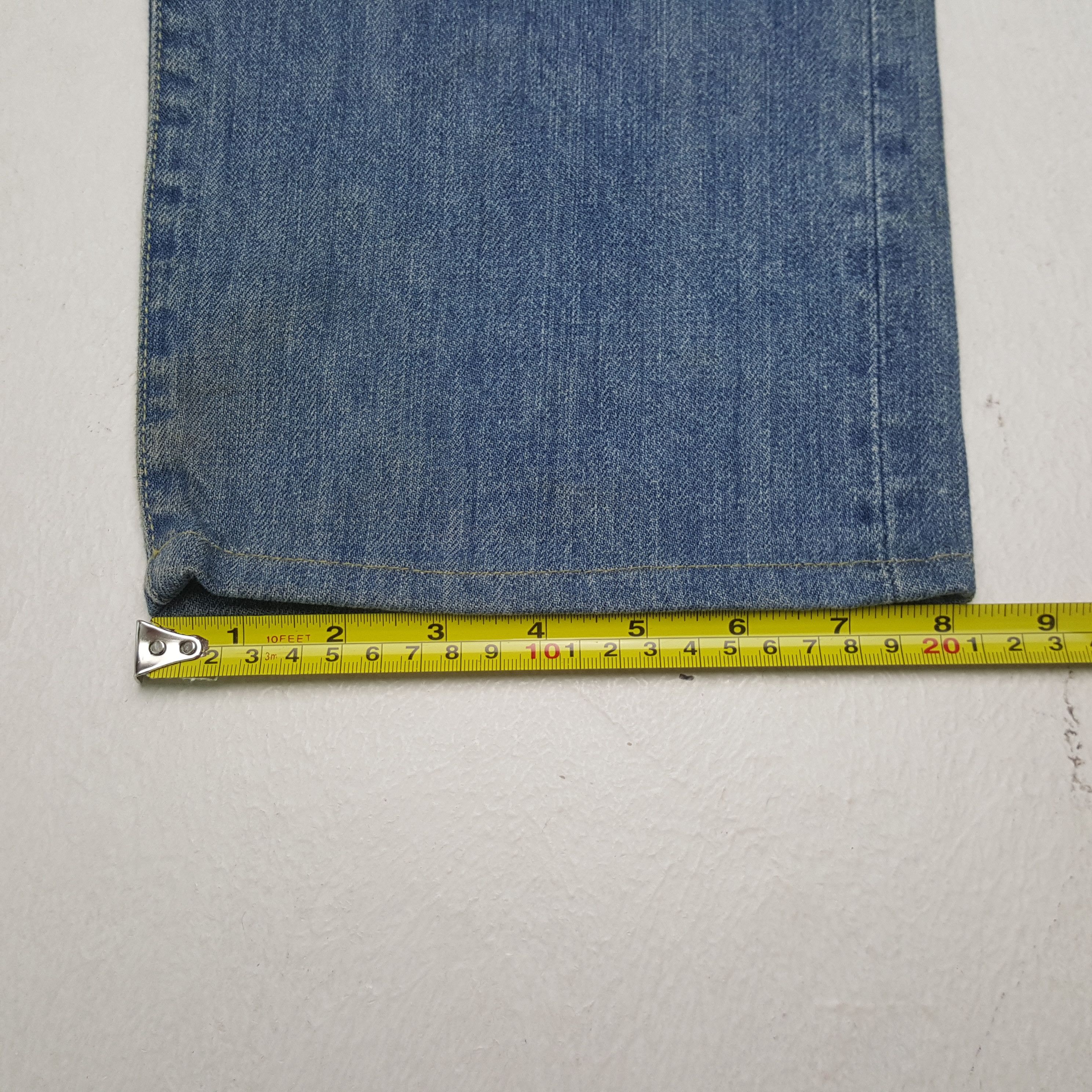 Levi's Levis Big E Selvedge Streetwear Style Jeans RR14 Size US 29 - 11 Thumbnail