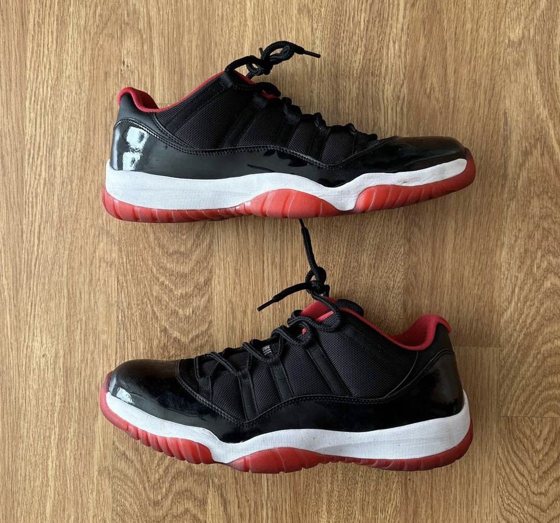 image of Jordan Nike Air Jordan 11 Retro Low 'bred' Size 14 Used Shoes, Men's