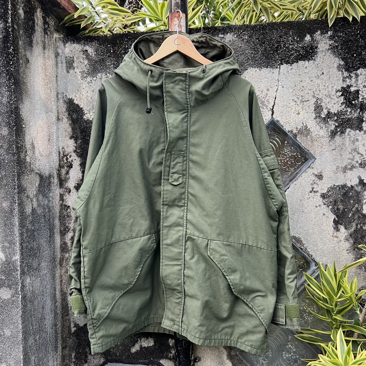 Alpha Industries “VINTAGE” ALPHA INDUSTRIES HOODED PARKA JACKET Size US L / EU 52-54 / 3 - 2 Thumbnail