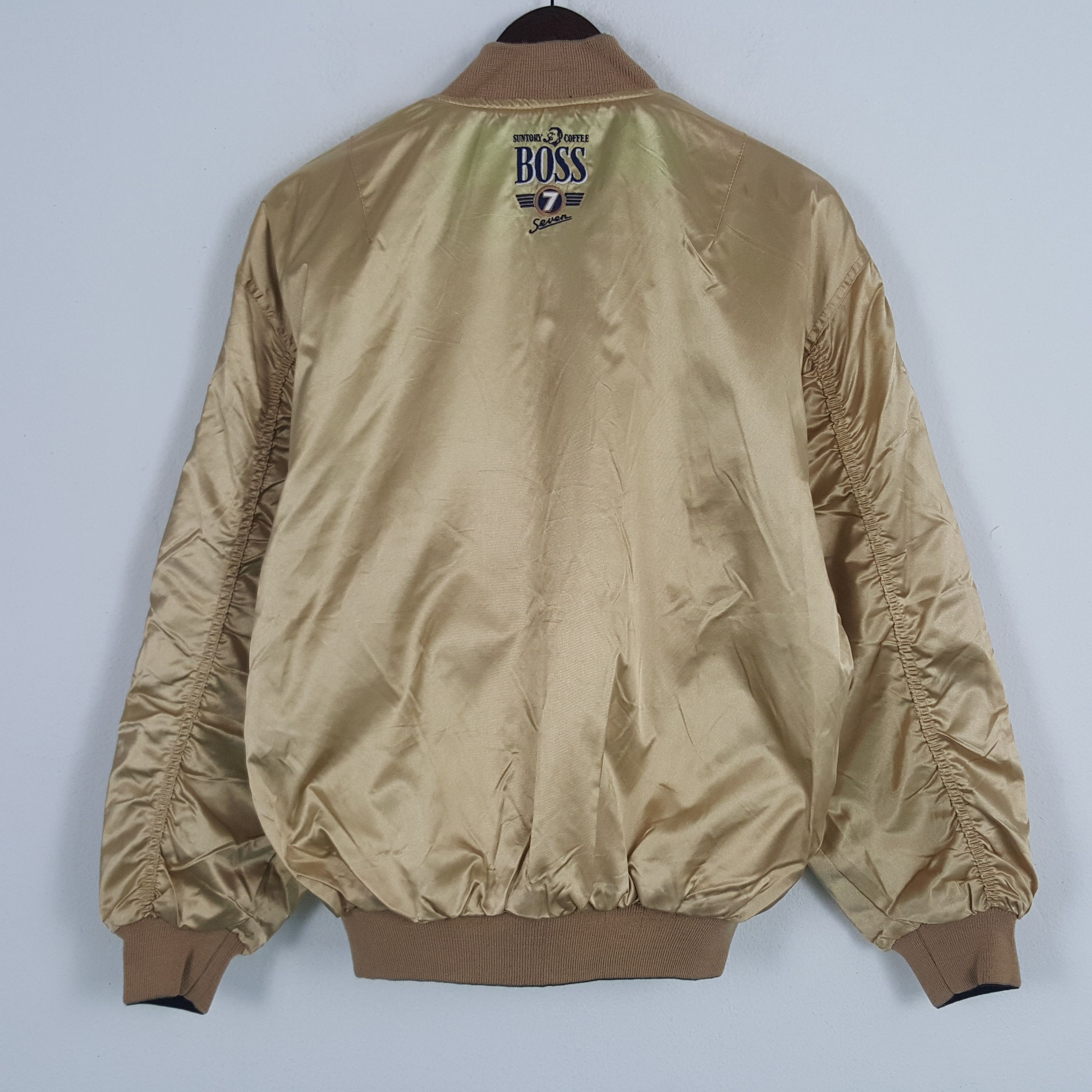 Japanese Brand × Vintage Vintage Suntory Coffee Boss Reversible Bomber Jacket Size US L / EU 52-54 / 3 - 3 Thumbnail