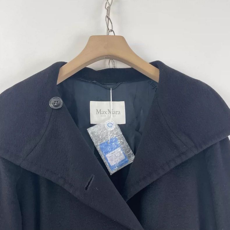 Max Mara Max Mara Black mid-length woolen coat Size M / US 6-8 / IT 42-44 - 3 Thumbnail