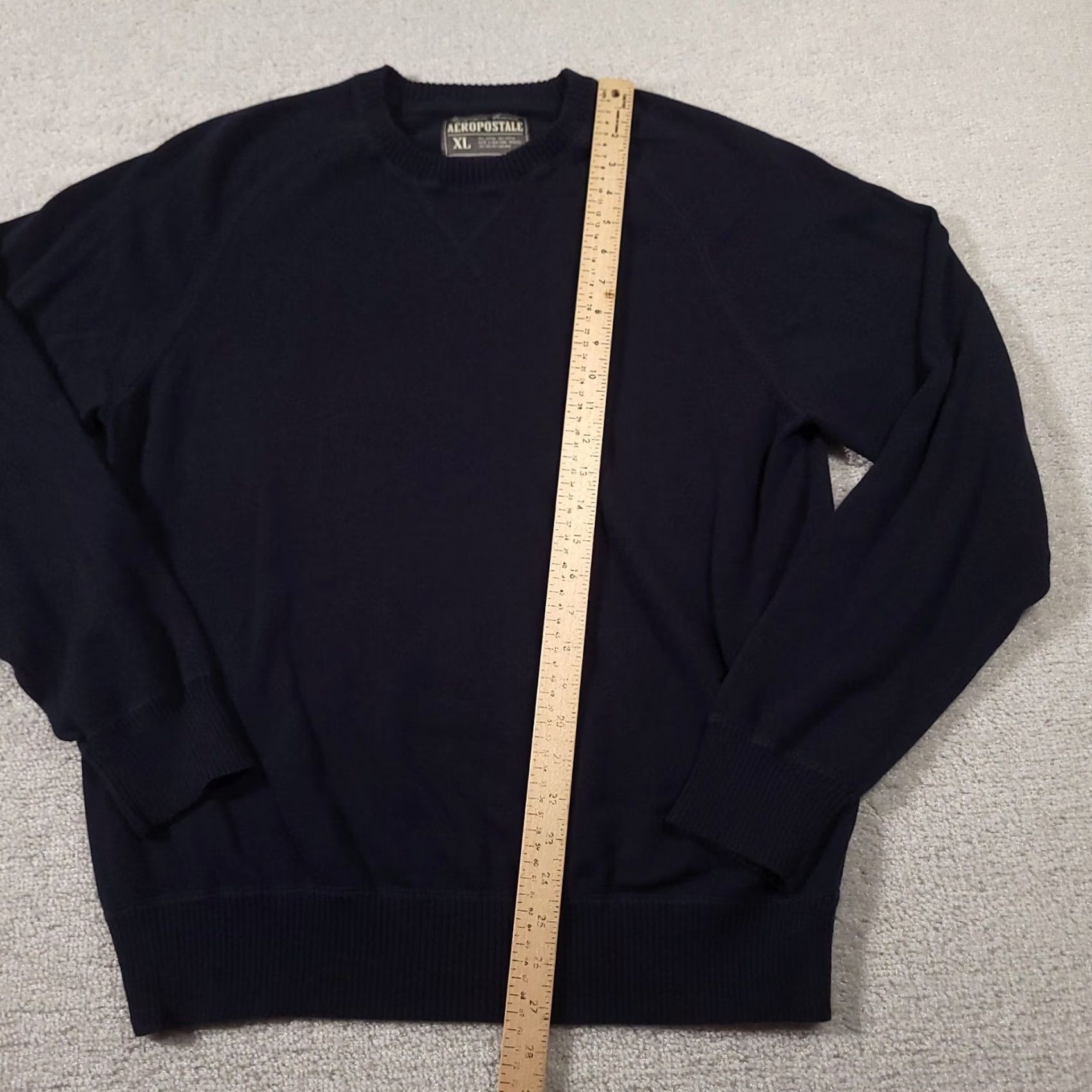 Aeropostale VINTAGE Aeropostale Sweatshirt Hoodie Mens XL Long Sleeve Navy Blue Crewneck Size US XL / EU 56 / 4 - 4 Thumbnail