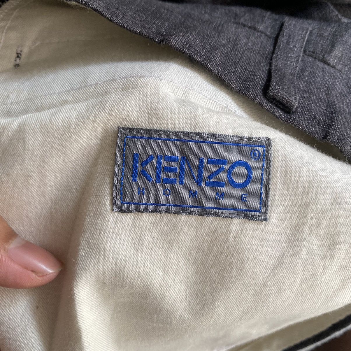 Kenzo × Vintage 💥 GRAIL 💥 Kenzo Homme Linen Pants Size US 31 - 7 Thumbnail
