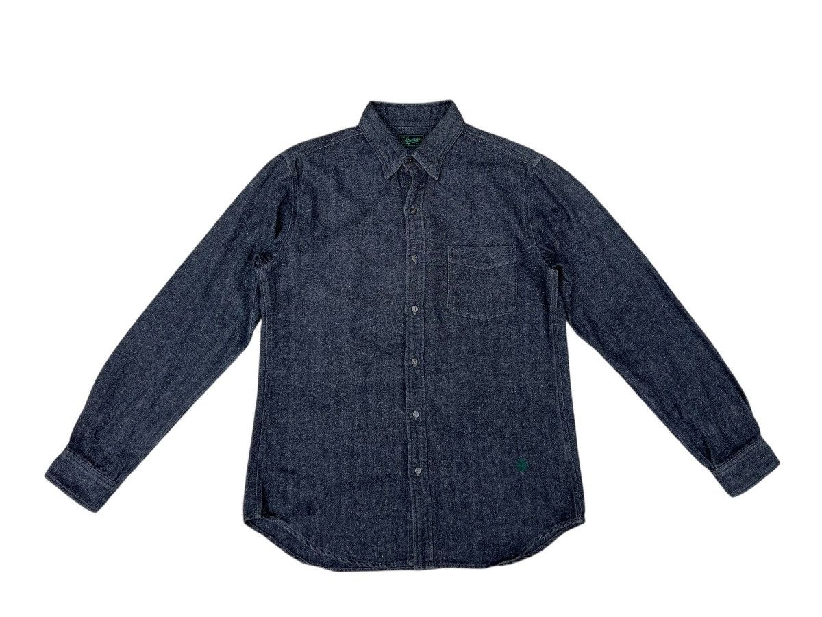 Stevenson Overall Co. Stevenson Overall Japan HBT Striped Shirt Size US S / EU 44-46 / 1 - 1 Thumbnail