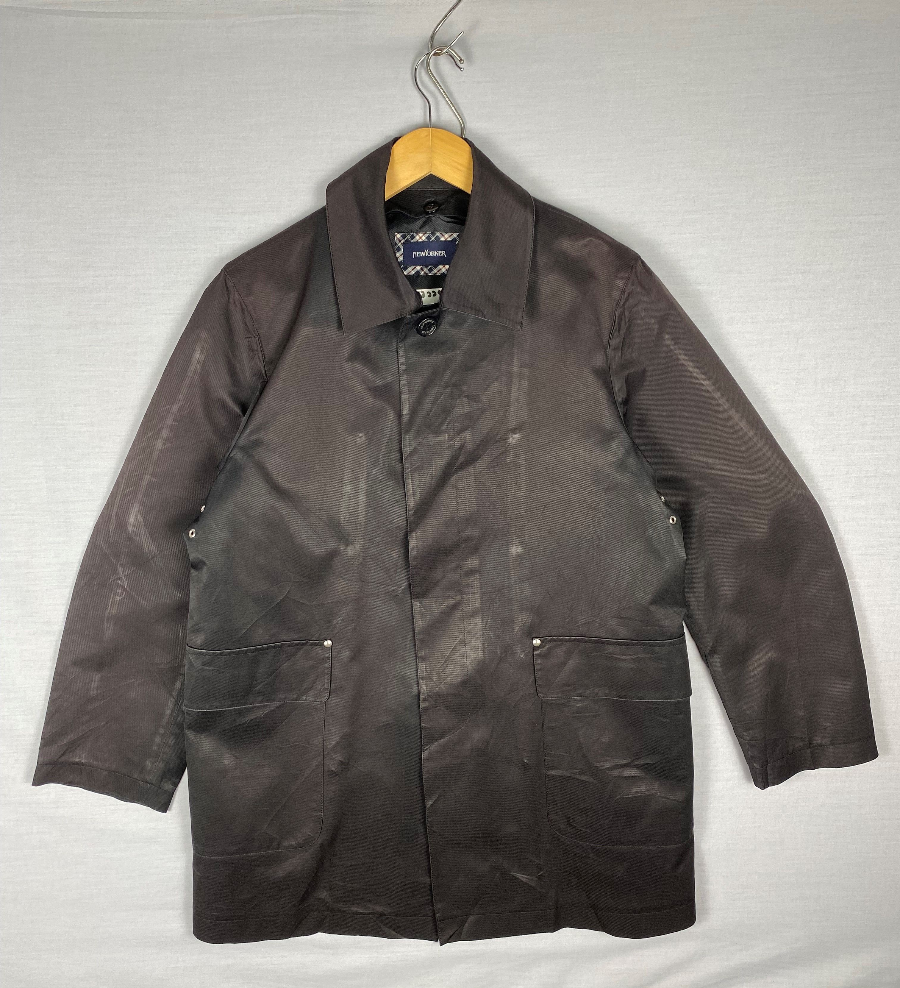 Japanese Brand Vintage New Yoker Button Up Light Coats Size US S / EU 44-46 / 1 - 1 Thumbnail