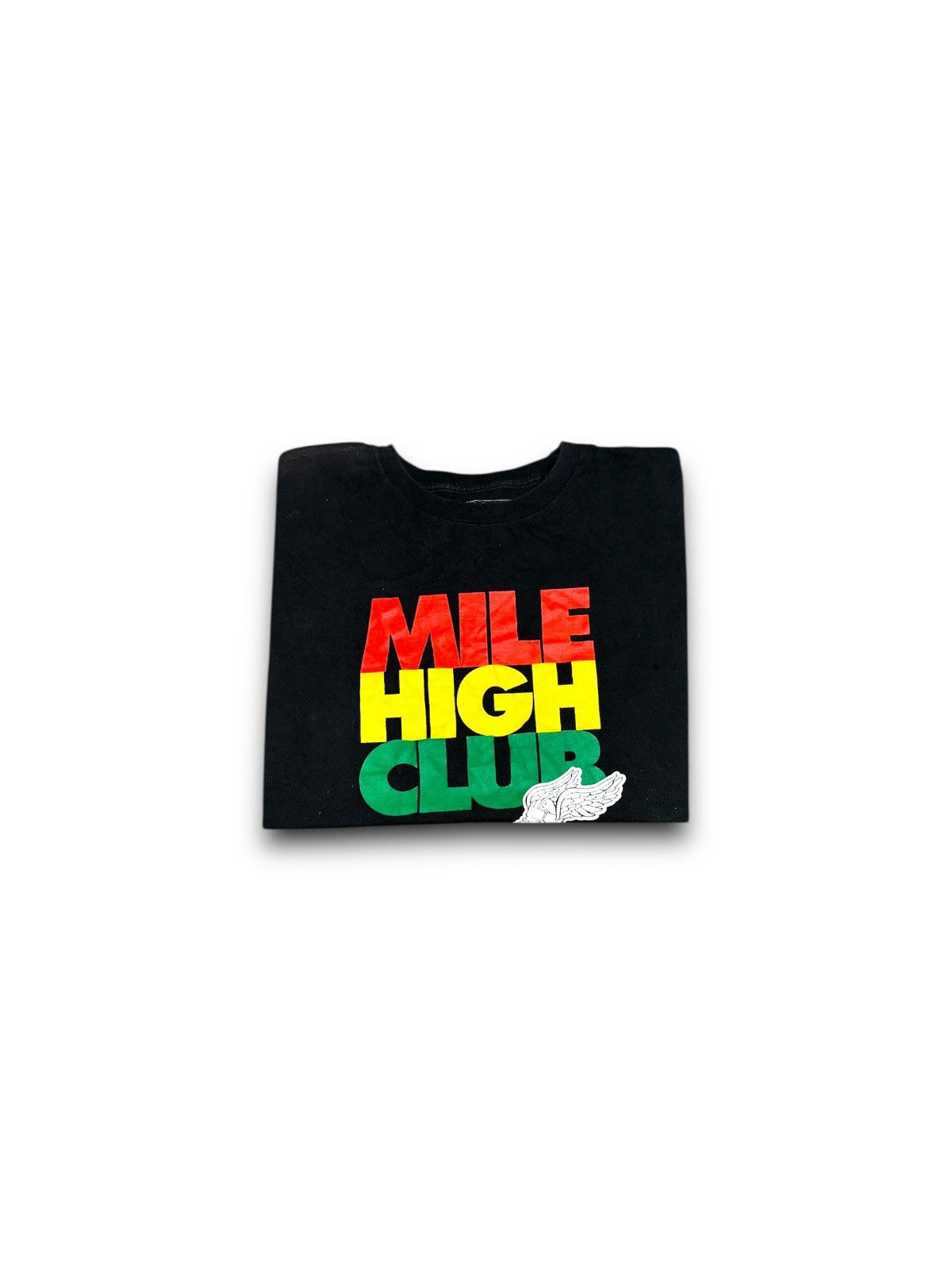 Nike Vintage Nike sportswear mile high club Rasta 420 t-shirt Size US M / EU 48-50 / 2 - 1 Thumbnail