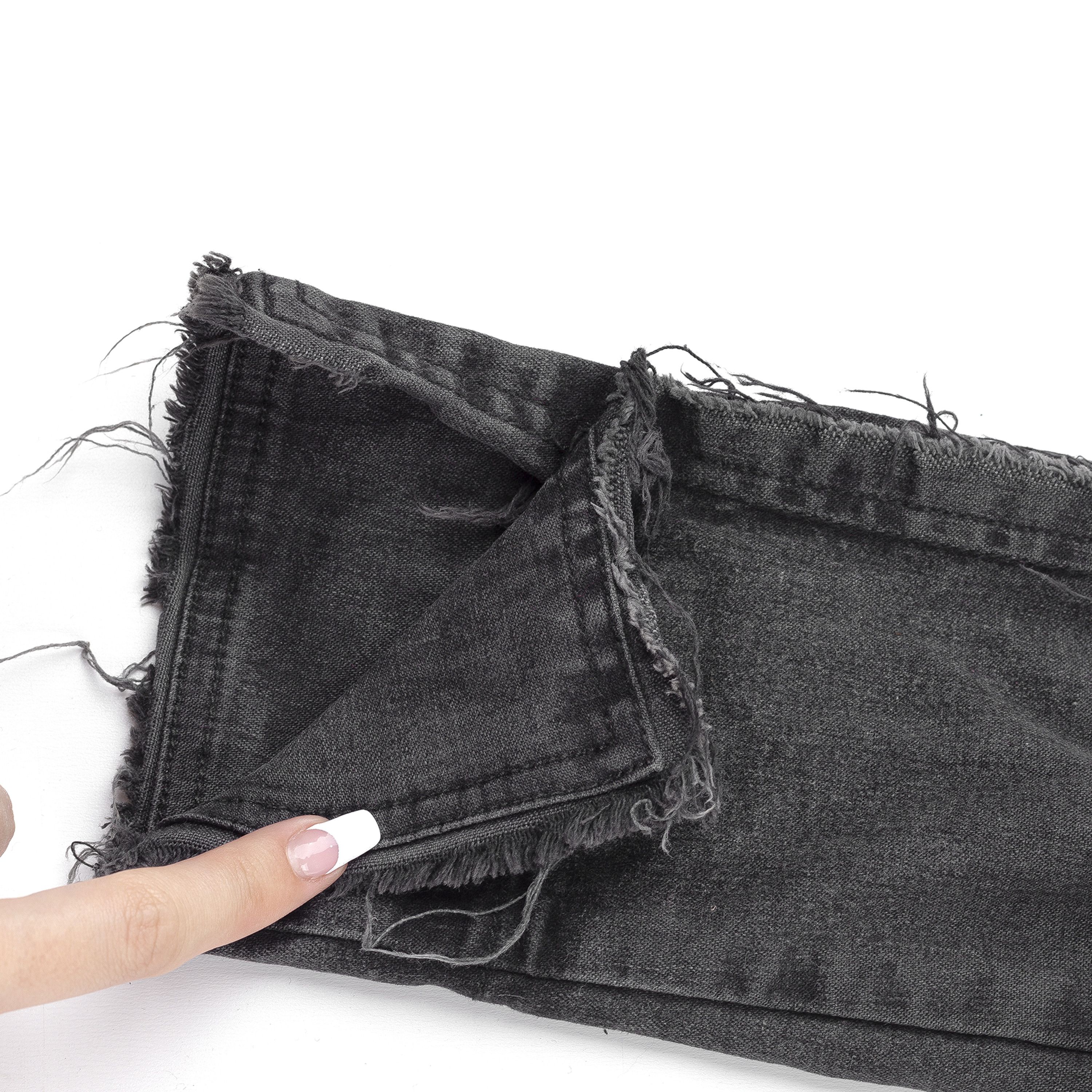 plein sud Plein Sud Dark Distressed Vintage Denim Jacket (S) Size S / US 4 / IT 40 - 6 Thumbnail
