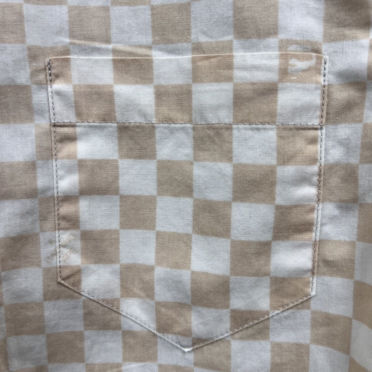Bape VTG BAPE CHECKERED BUTTON TEE Size US XS / EU 42 / 0 - 5 Thumbnail