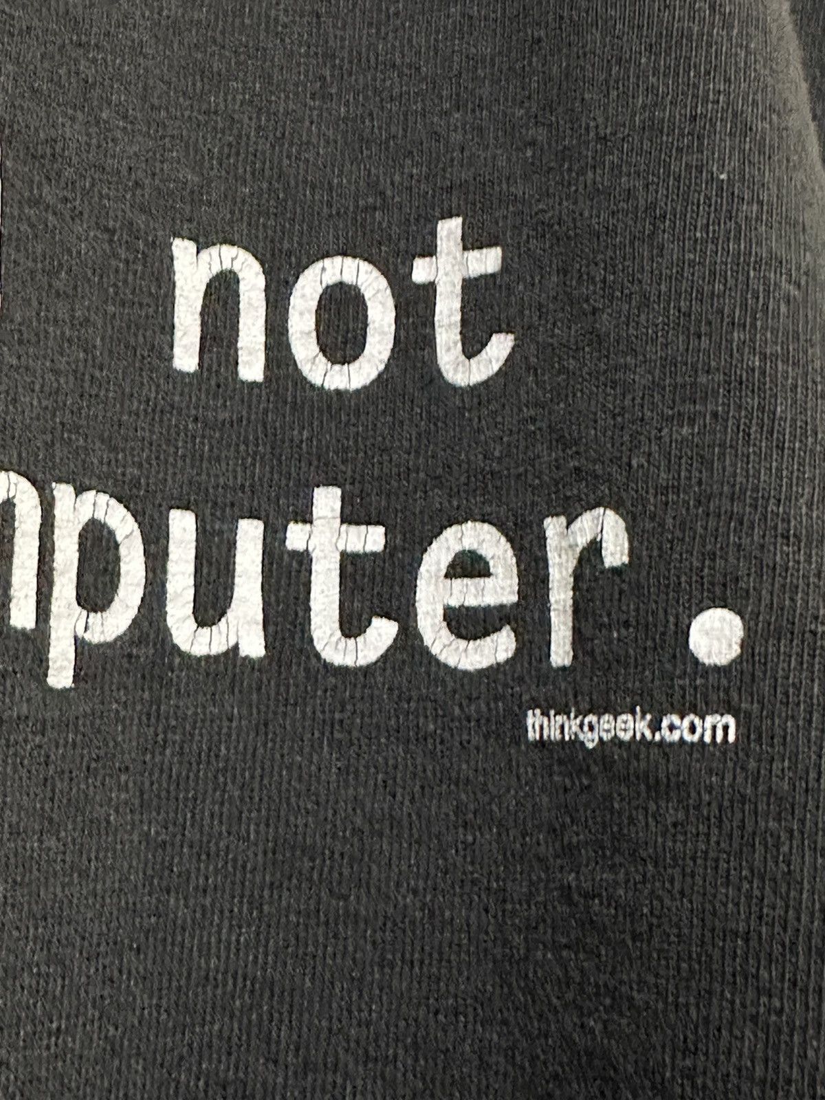 Vintage 📌 vintage “i will not fix your computer” tee large Size US L / EU 52-54 / 3 - 3 Thumbnail