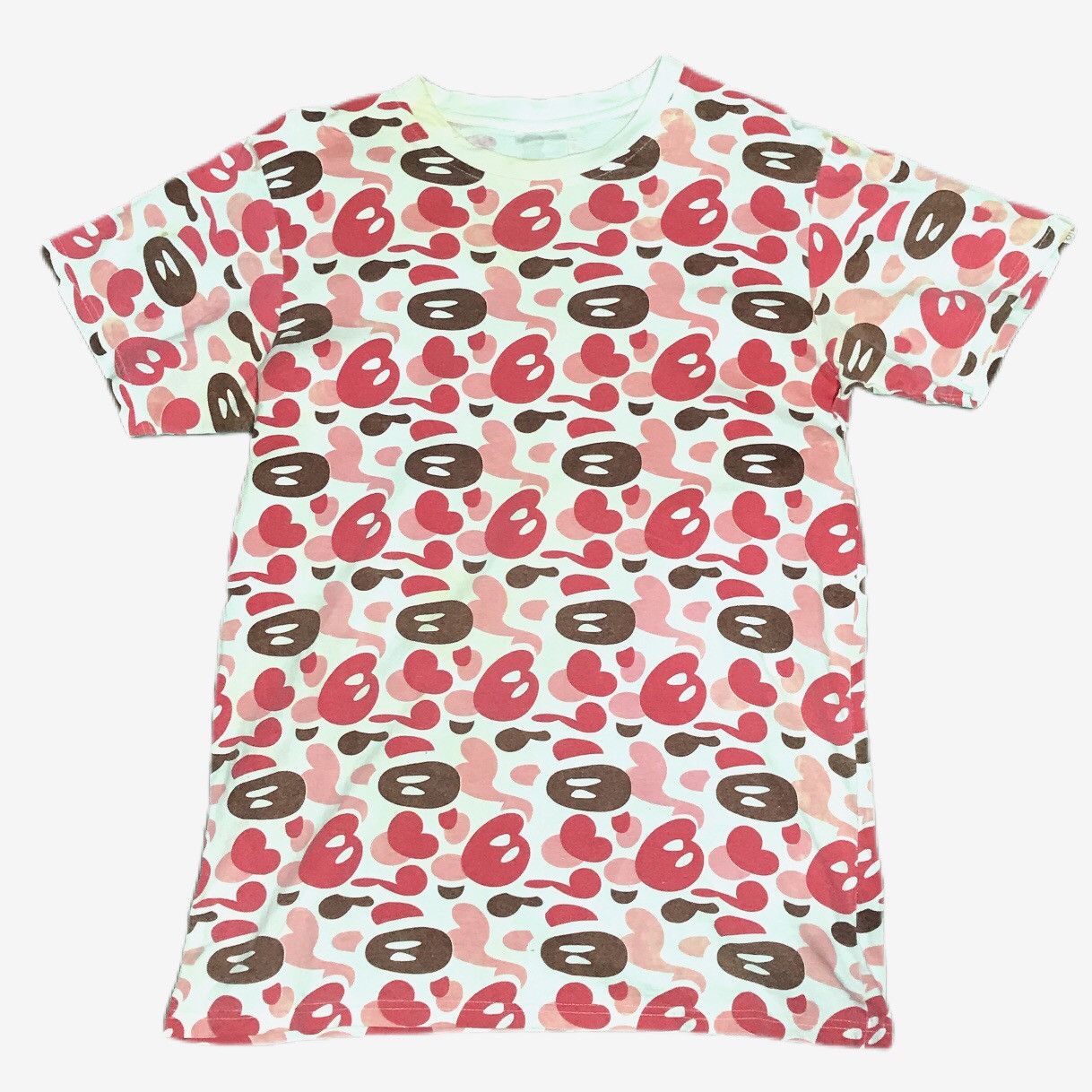 Bape × Vintage bape abc camo pink t shirt Size US M / EU 48-50 / 2 - 3 Thumbnail
