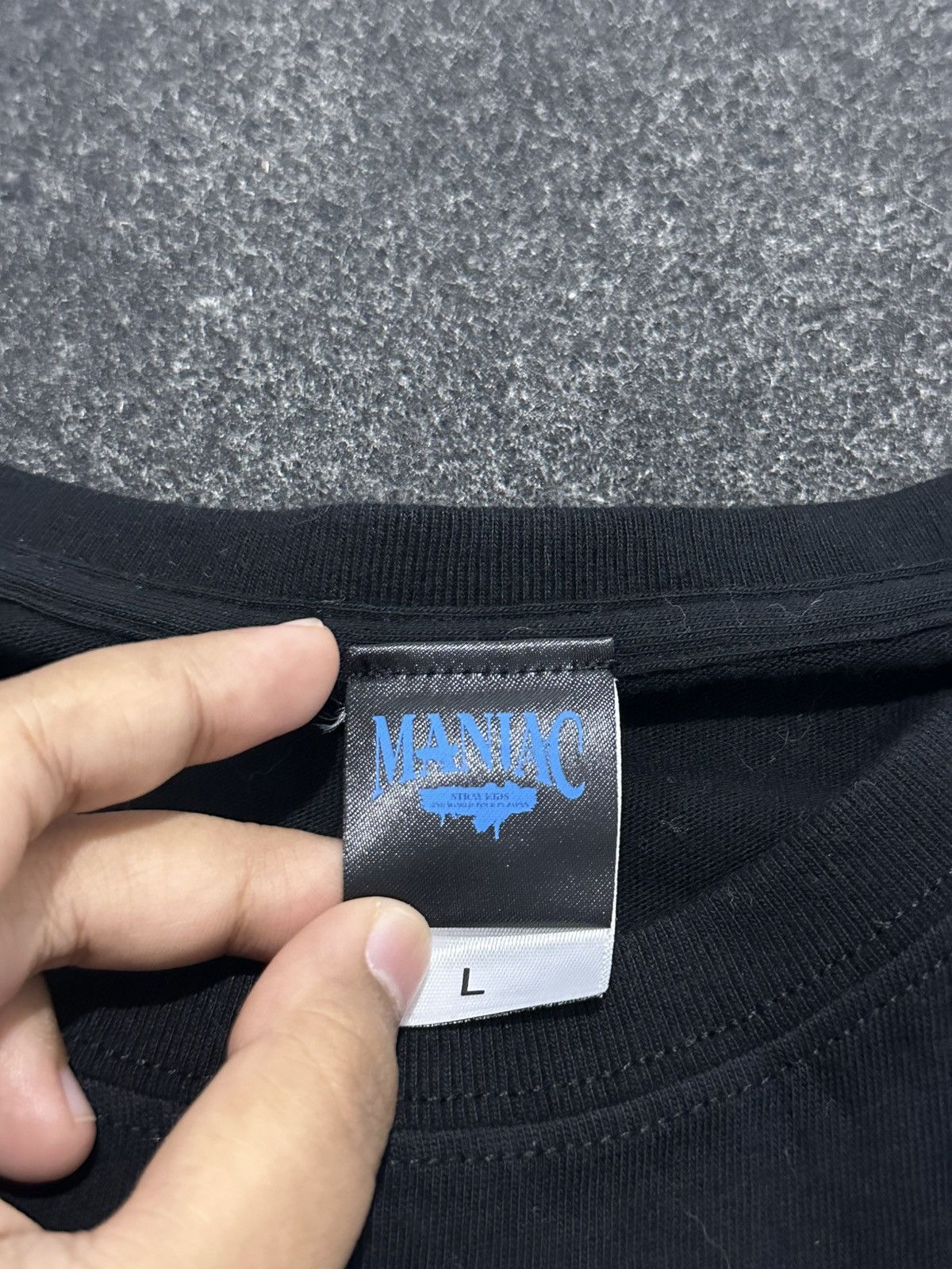 Band Tees Stray Kids Official T-shirt Black World Tour 'MANIAC' Size US L / EU 52-54 / 3 - 4 Thumbnail