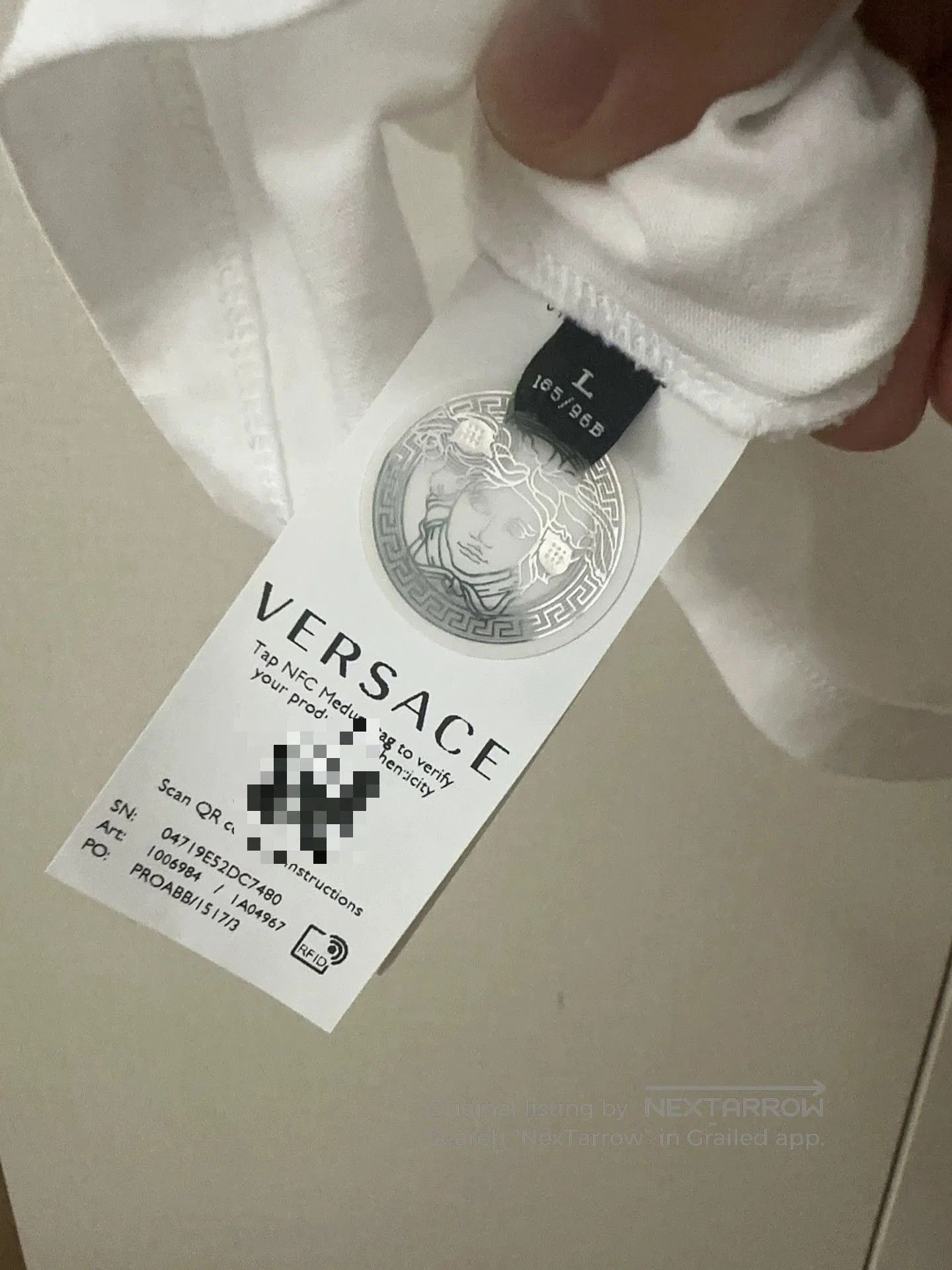 Versace Versace White Medusa Short Sleeve T-Shirt. Size US L / EU 52-54 / 3 - 3 Thumbnail