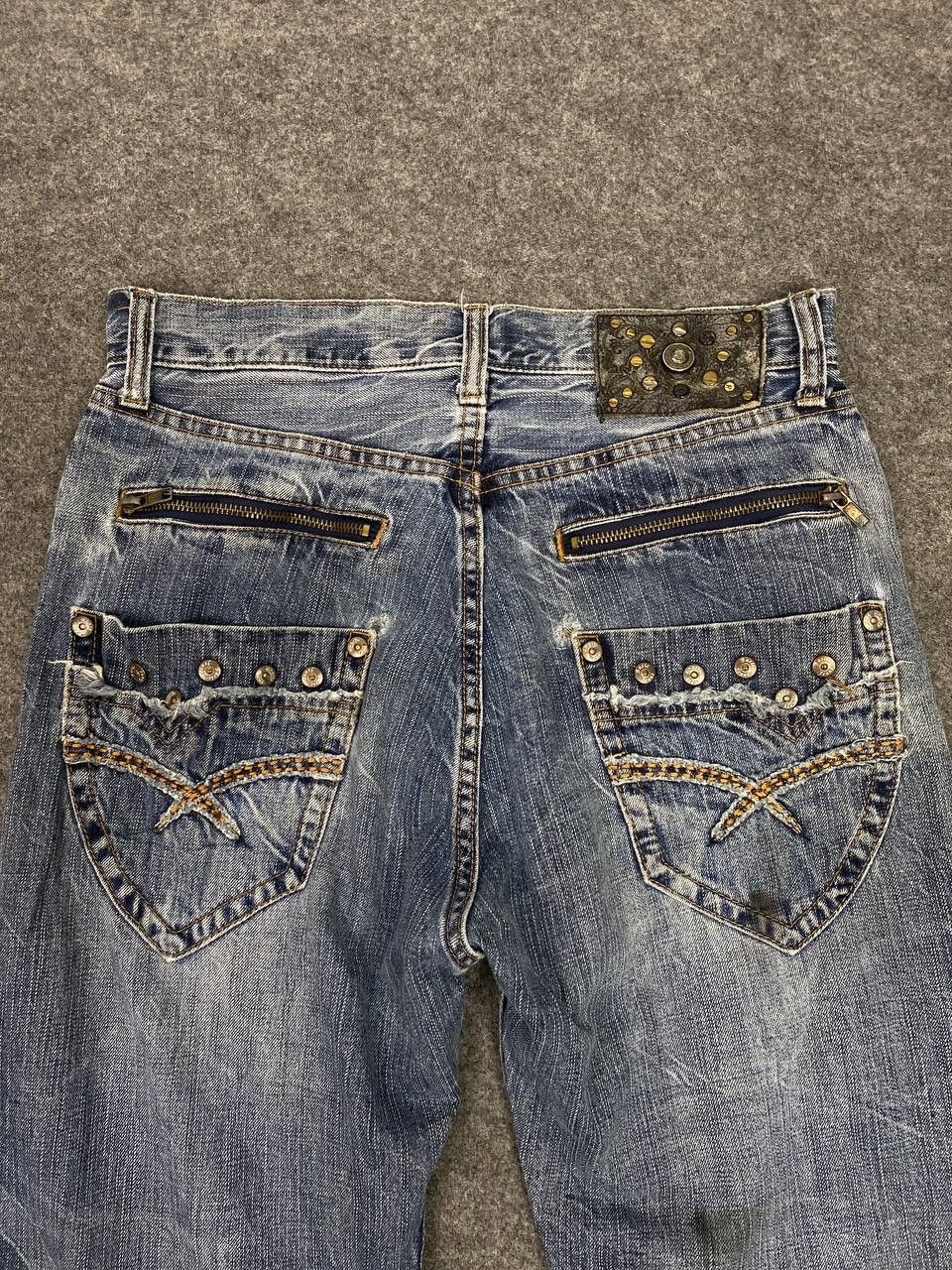 Japanese Brand vintage villand japanese brands very nice design denim Size US 32 / EU 48 - 3 Thumbnail