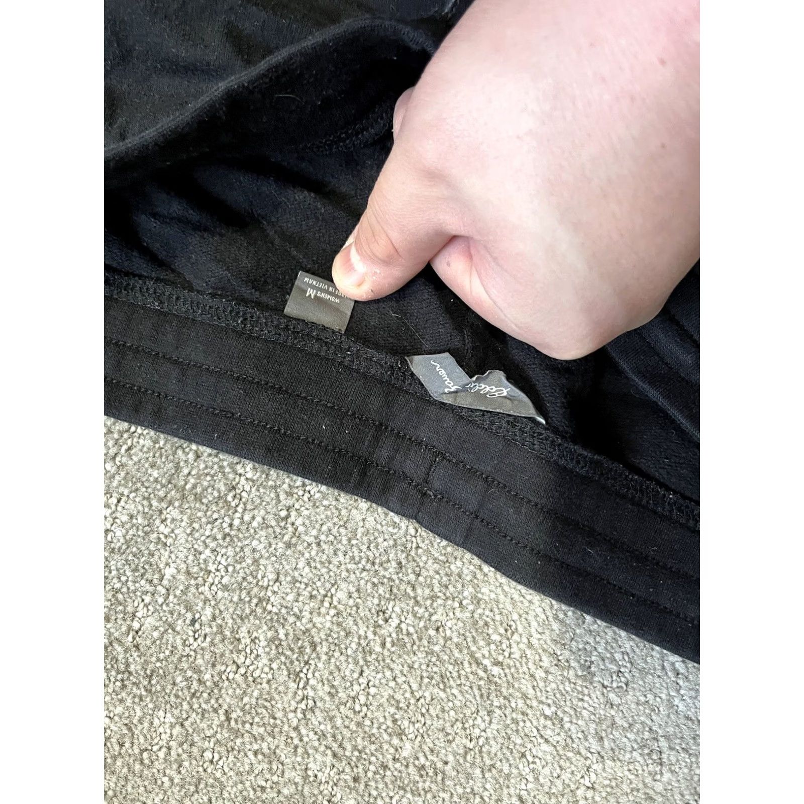 Eddie Bauer Eddie Bauer Women's Sweatpants Size Medium Black Joggers Lounge Pants Pants Relaxed Fit Tapered Casual Activewear Pockets Adjustable Waist Size 32" / US 10 / IT 46 - 5 Thumbnail