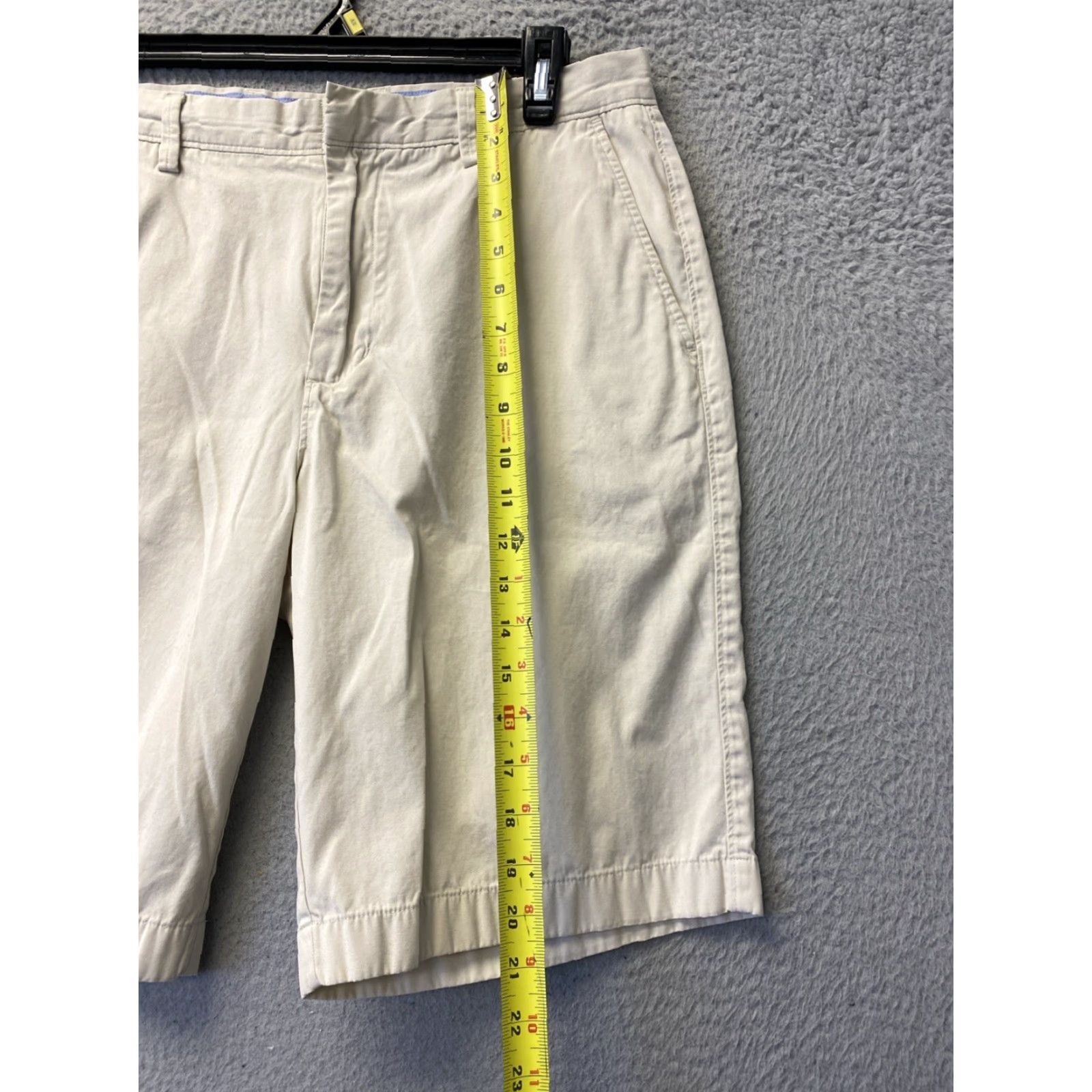 J.Crew VINTAGE J.CREW Chino Shorts Mens Size 34 Tan Casual Summer Unisex Adults Size 24" / US 00 / IT 34 - 4 Thumbnail