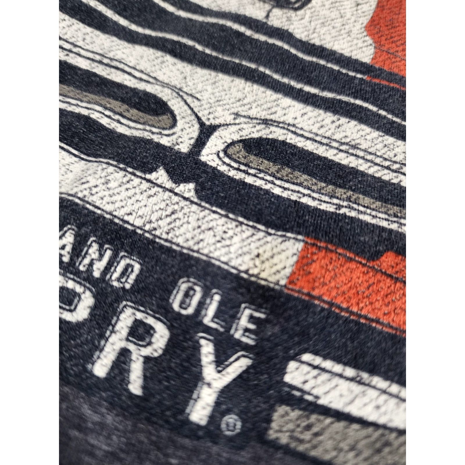 Vintage Grand Ole Opry Mens Large Graphic Tee Truck USA Flag Nashville Country Music Blue 2000s Size US L / EU 52-54 / 3 - 4 Thumbnail