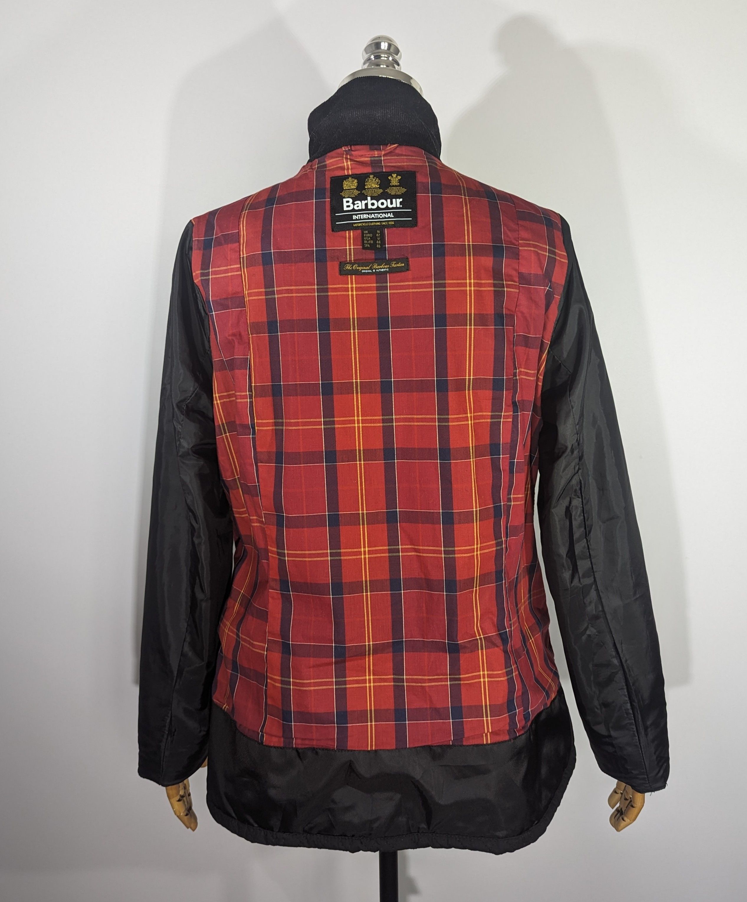 Barbour Barbour Dera Wax International Jacket Motorcycle Clothing Size XL / US 12-14 / IT 48-50 - 16 Thumbnail
