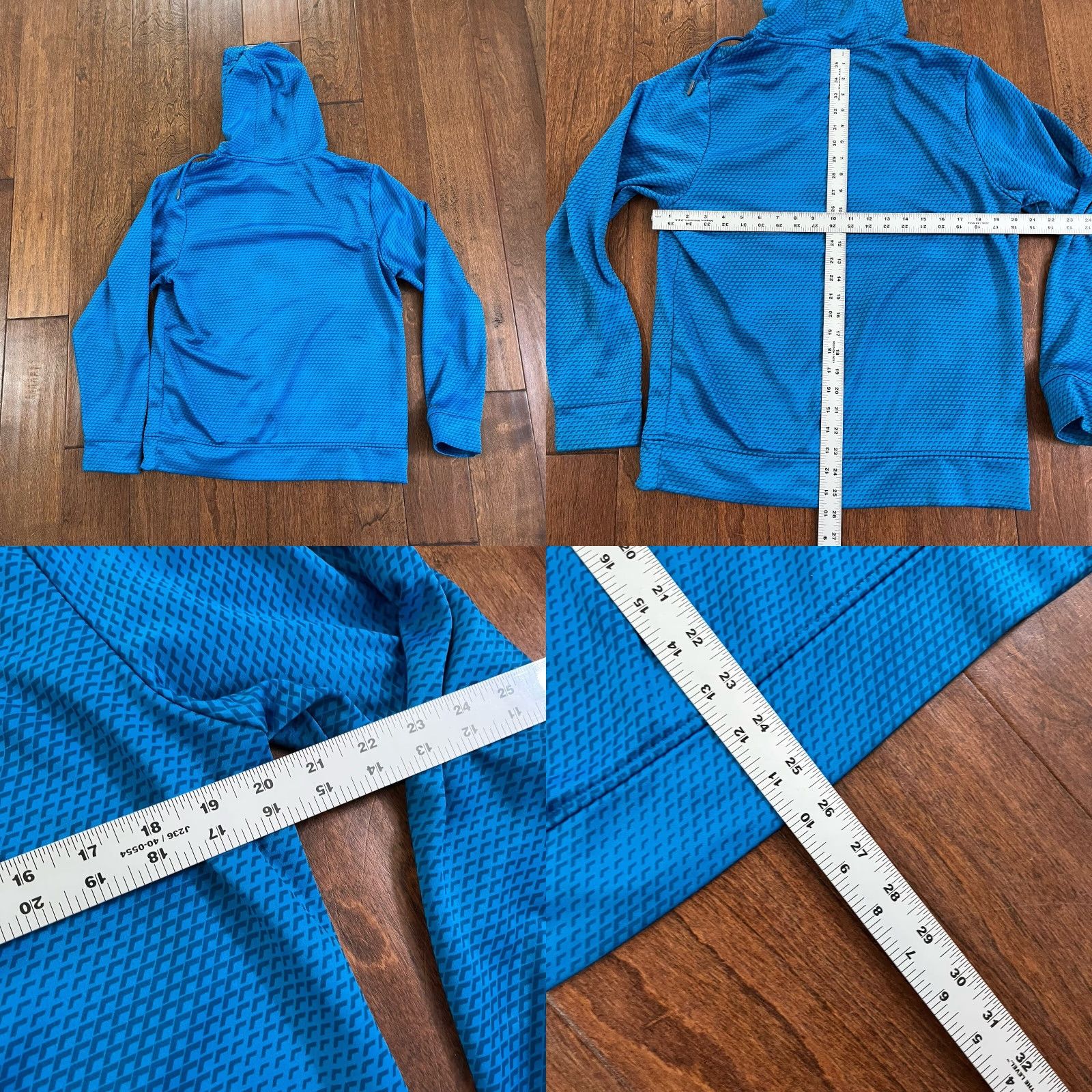 Under Armour Under Armour Mens Hoodie Pullover Logo Hooded Sweatshirt Blue Small Regular Size S Casual Athletic Tee? Size US S / EU 44-46 / 1 - 8 Thumbnail
