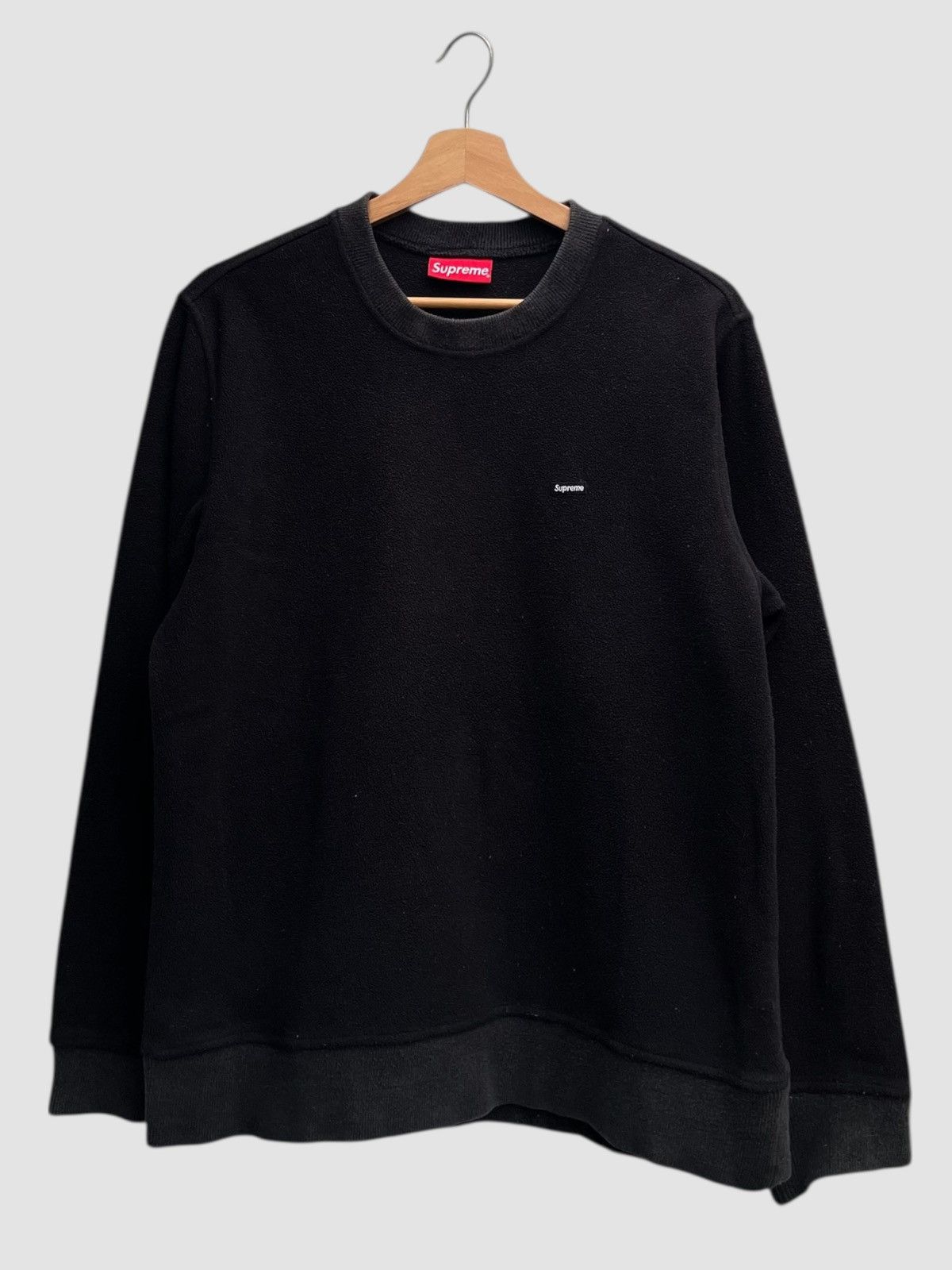 Supreme Supreme Fleece Polartec Black Sweater Size US S / EU 44-46 / 1 - 2 Thumbnail