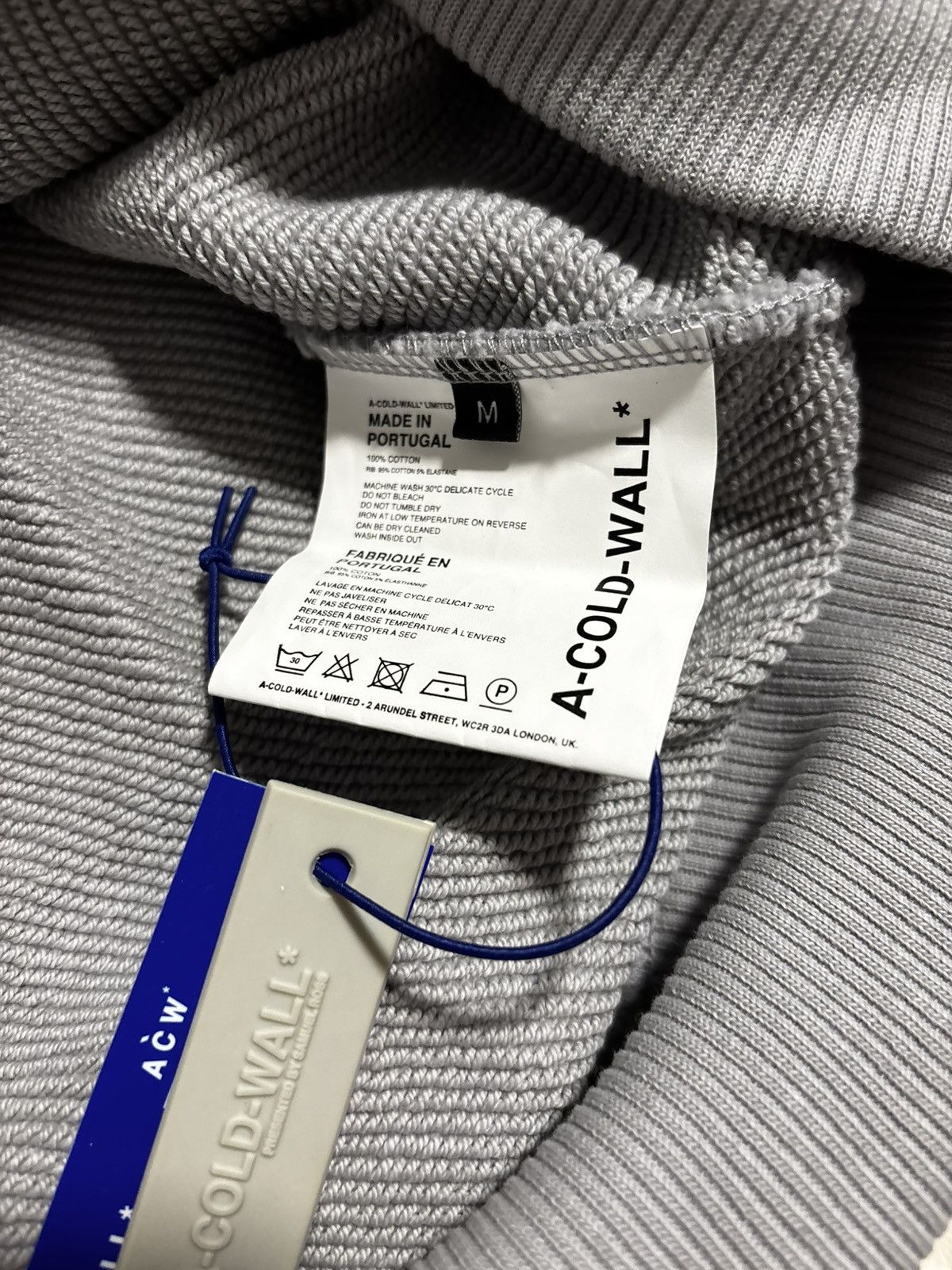 A-COLD-WALL* A COLD WALL Gray Knit Sweater Size US M / EU 48-50 / 2 - 5 Thumbnail
