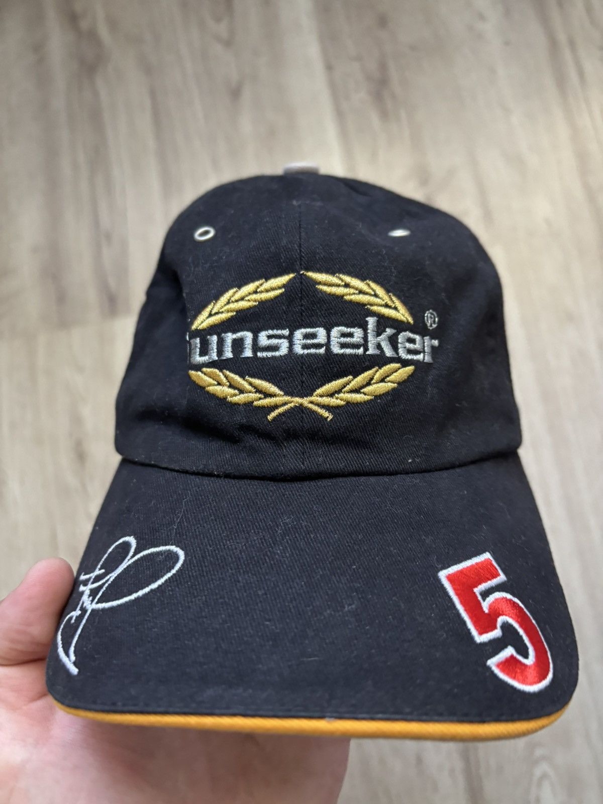 Other Nigel Mansell #5 GP Masters 2006 Cap Sunseeker F1 Racing Hat Size ONE SIZE - 5 Thumbnail