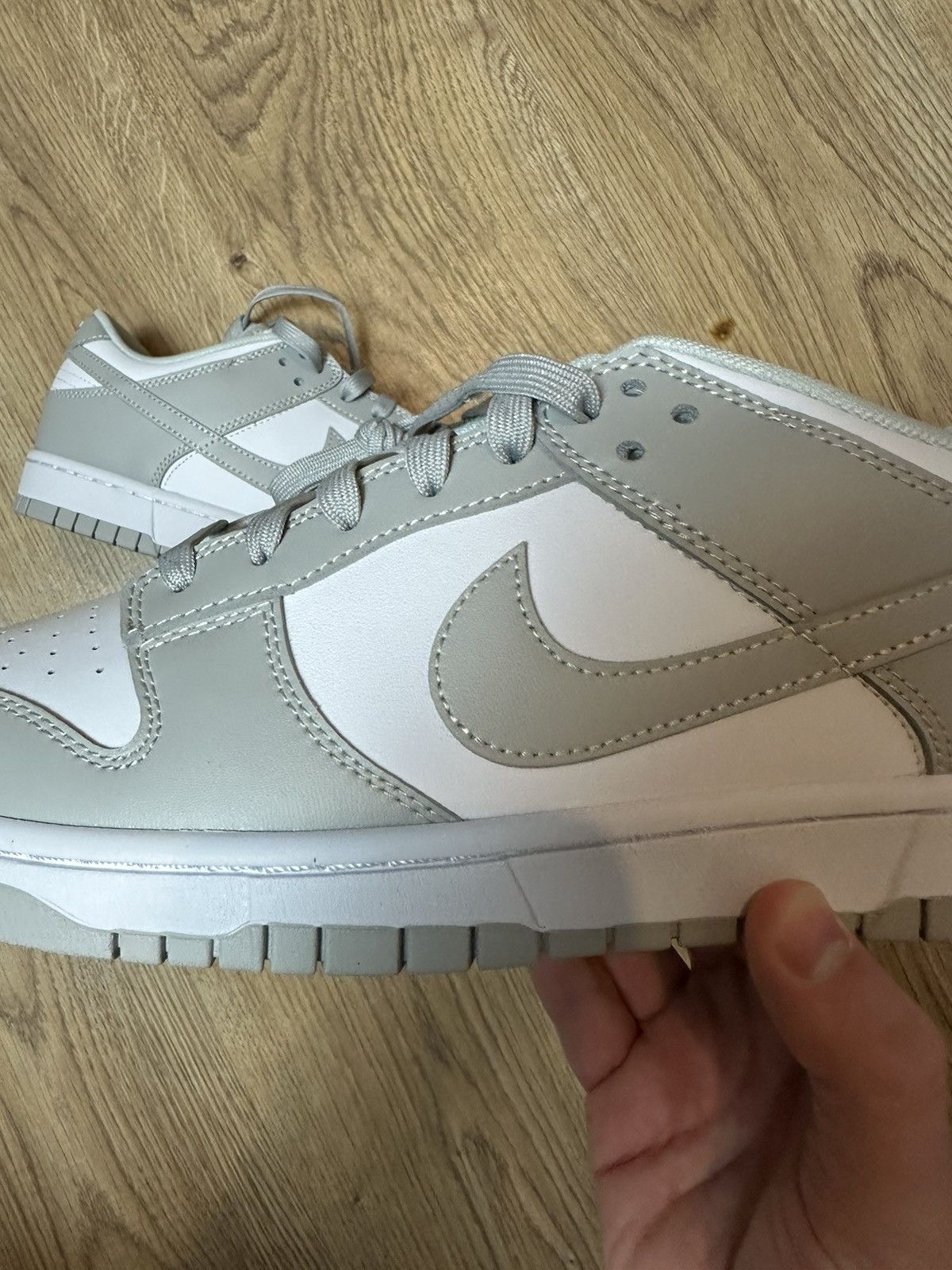 Nike Nike Dunk Low Grey Fog Size US 10.5 / EU 43-44 - 3 Thumbnail