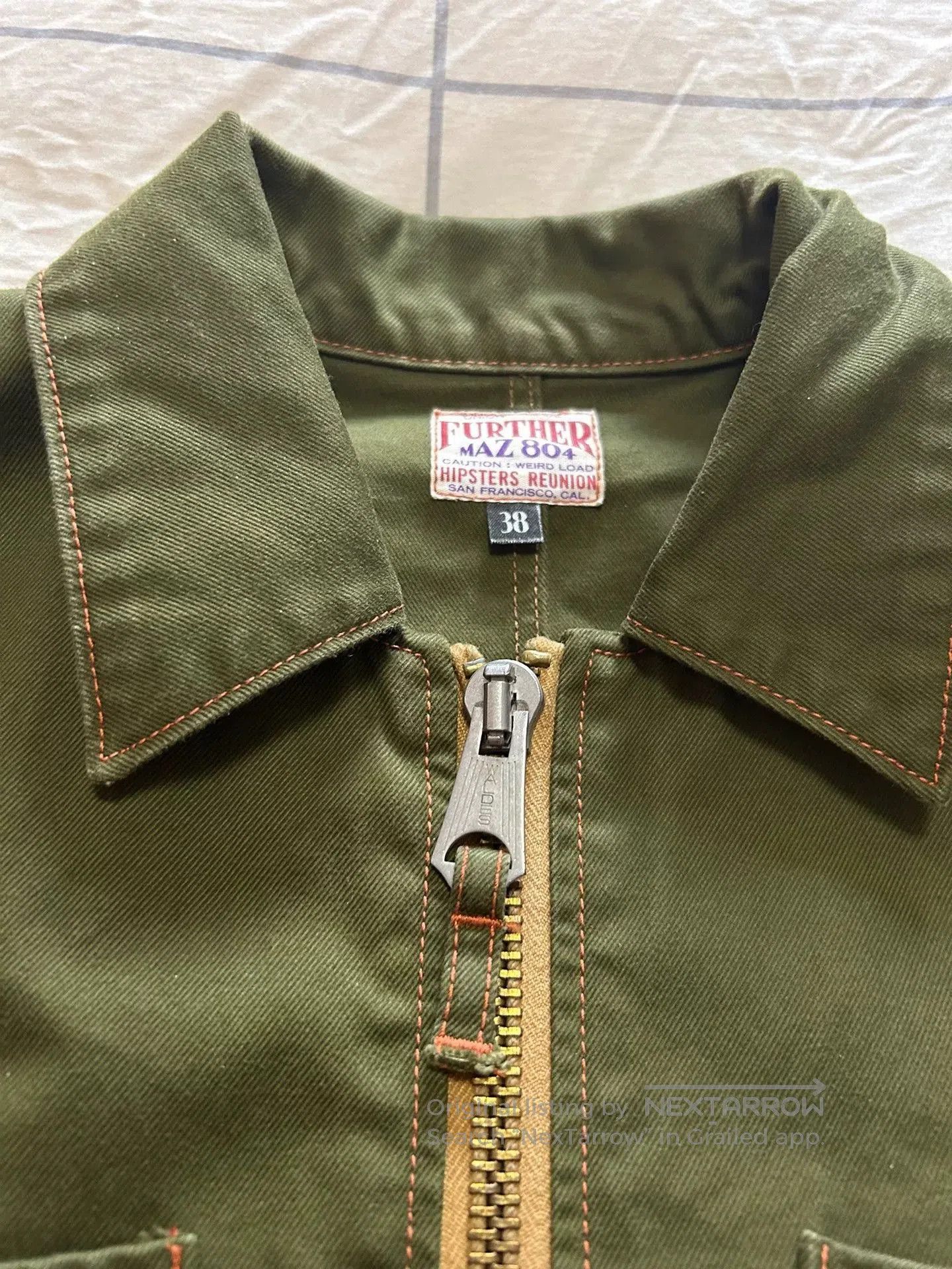 Freewheelers freewheelers green military style utility jacket. Size US M / EU 48-50 / 2 - 2 Thumbnail
