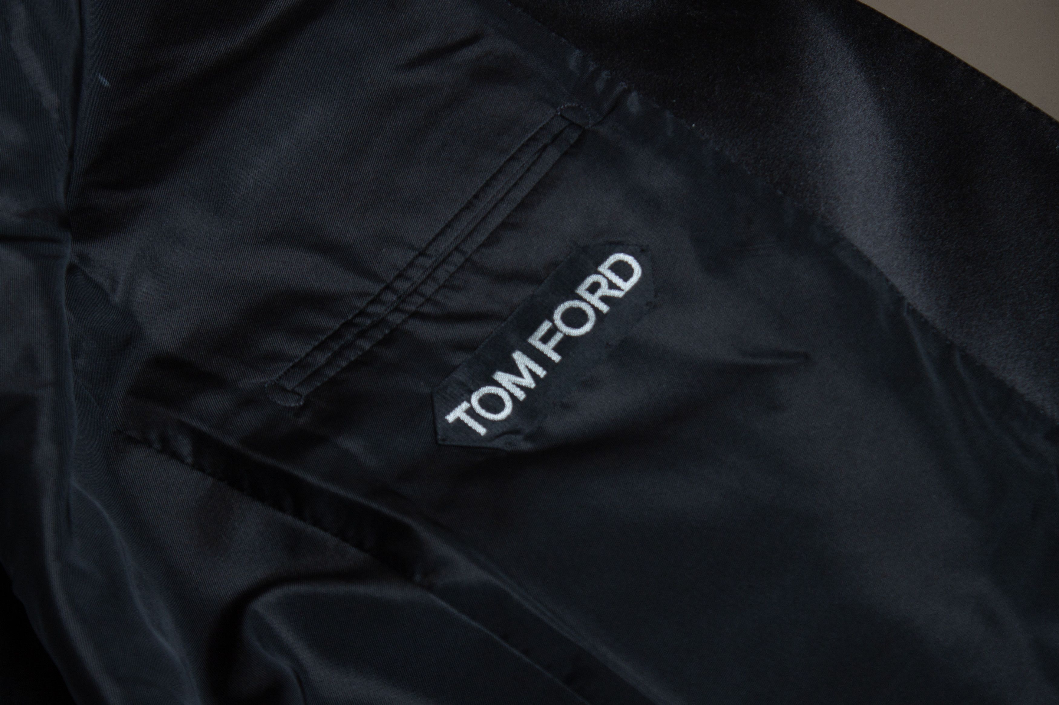 Tom Ford Tom Ford, Shelton Leopard printed tuxedo jacket Size 52R - 6 Thumbnail