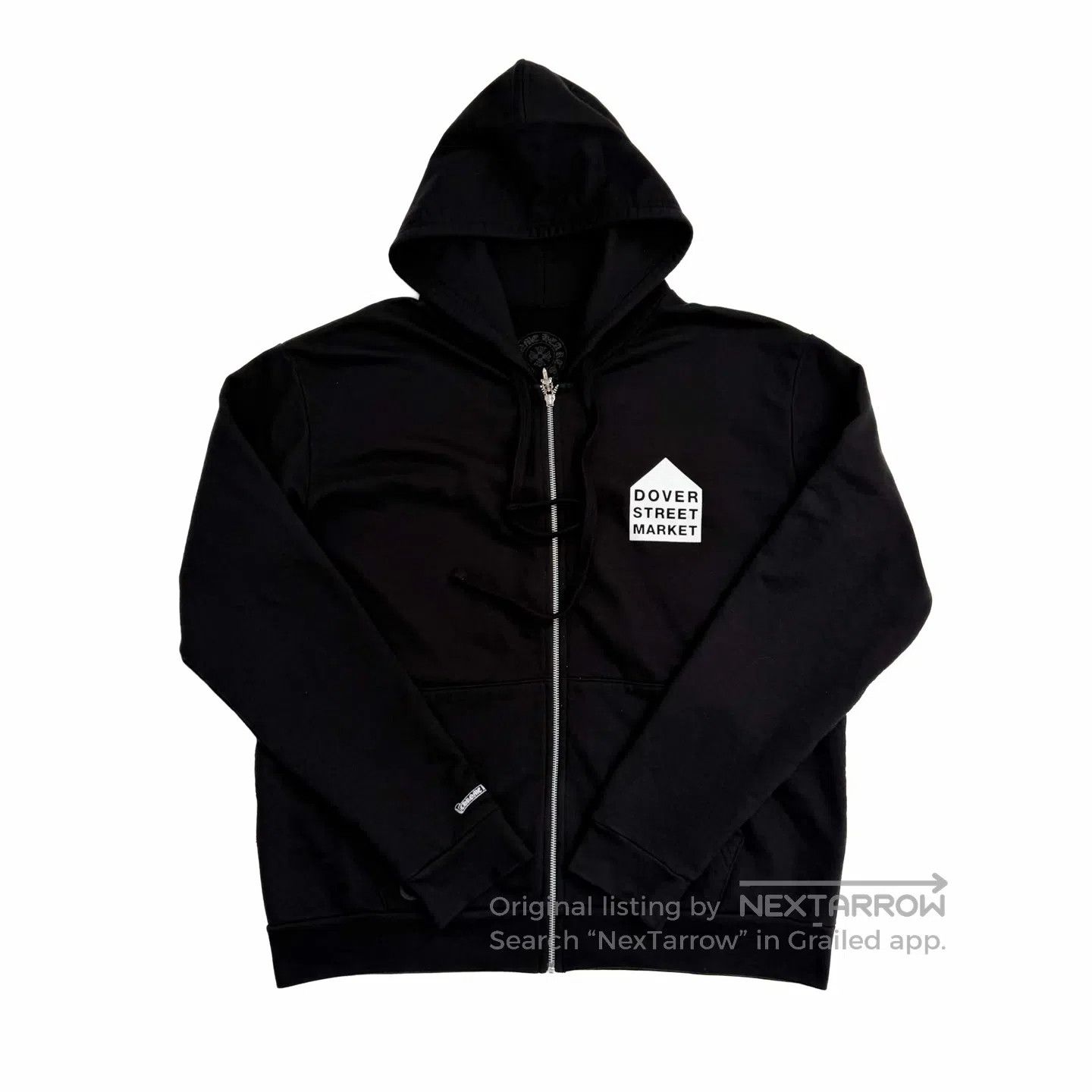 Chrome Hearts Streetwear Chrome Heart Zip Hoodie (Korea Made