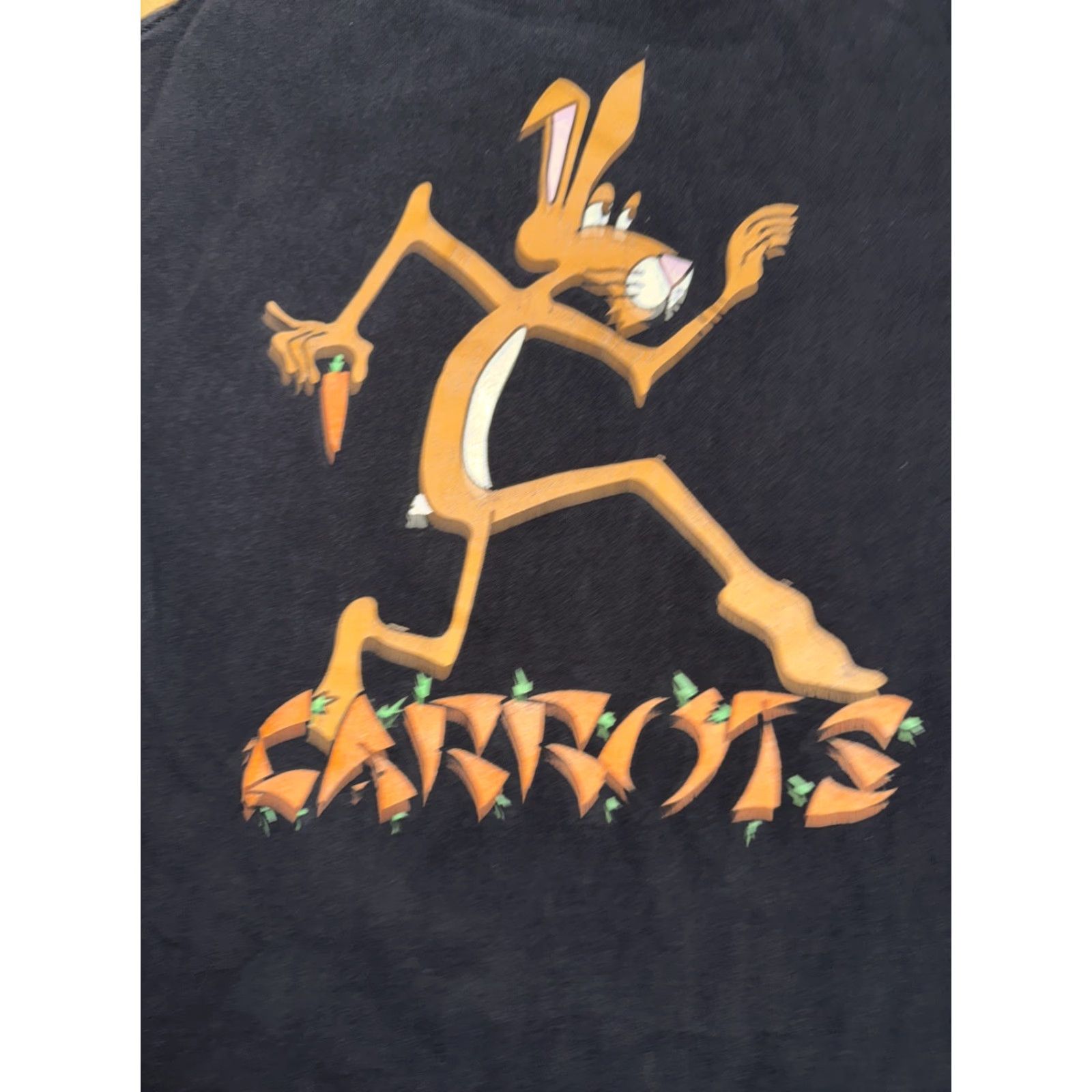 Vintage **Anwar Carrots Black Large Graphic T-Shirt** User: Anwar Carrots Black Large Graphic T-Shirt Size US L / EU 52-54 / 3 - 2 Thumbnail