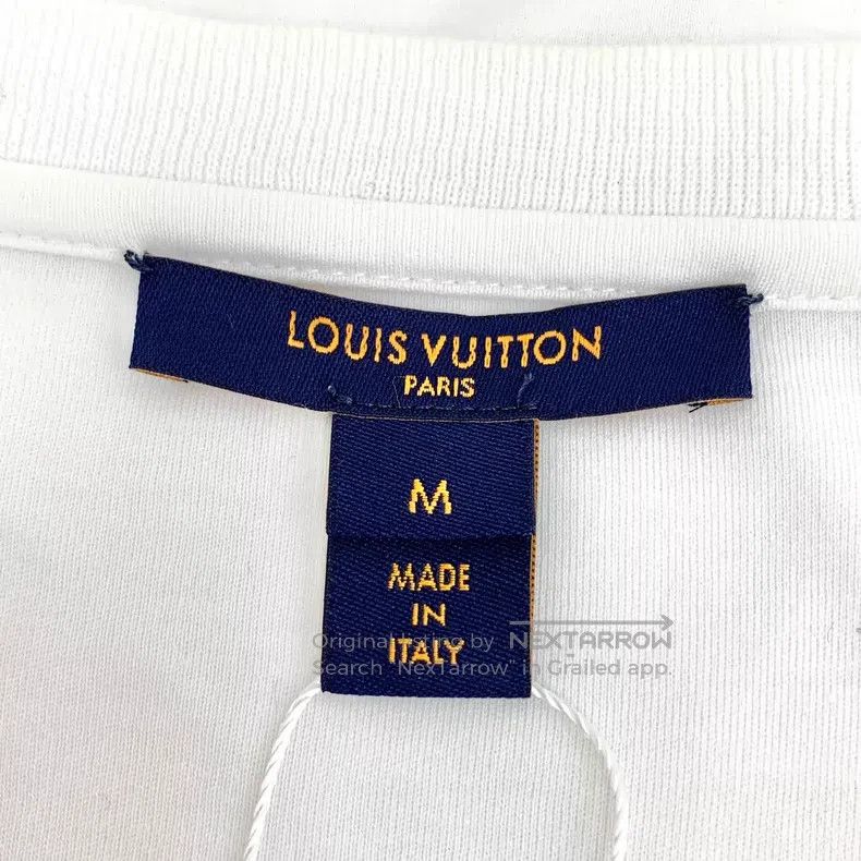Louis Vuitton Louis Vuitton 22 white chain graphic printed cotton crew n Size US M / EU 48-50 / 2 - 6 Thumbnail