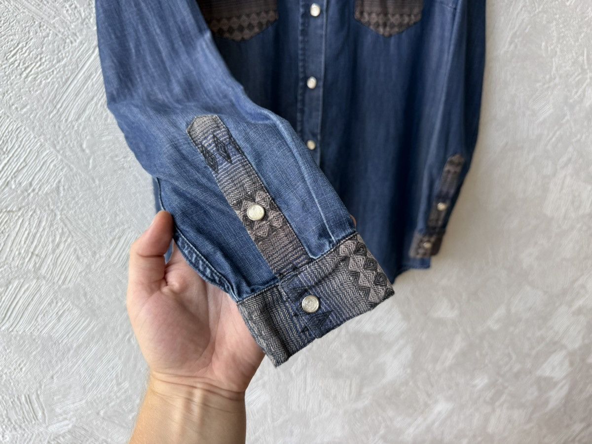 The Kooples The Kooples Shirt Button Up Denim Size US S / EU 44-46 / 1 - 4 Thumbnail