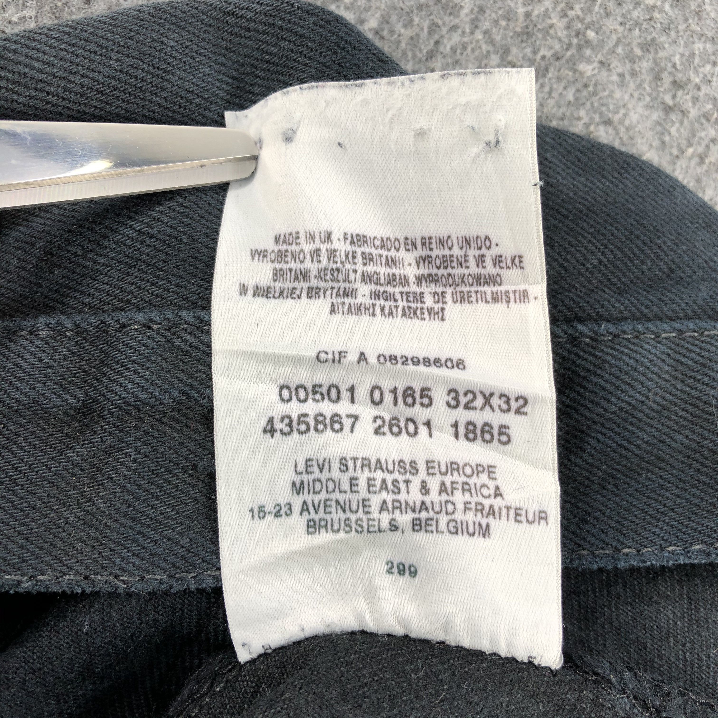 Levi's Vintage 90s Levis 501 Earth Tone Jeans-JM1500 Size US 31 - 12 Thumbnail