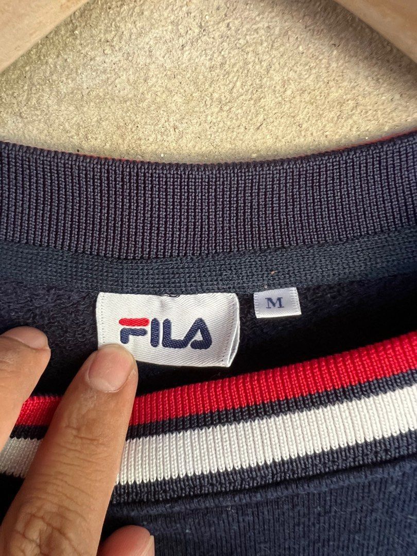Fila Vintage Fila Spell Out Sweatshirt Size US S / EU 44-46 / 1 - 4 Thumbnail