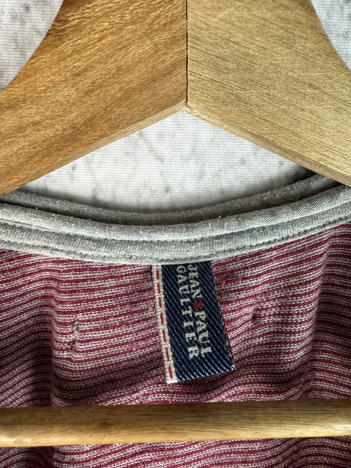 Jean Paul Gaultier Jean Paul Gaultier JPG vintage Y2K striped t-shirt Size M / US 6-8 / IT 42-44 - 4 Thumbnail