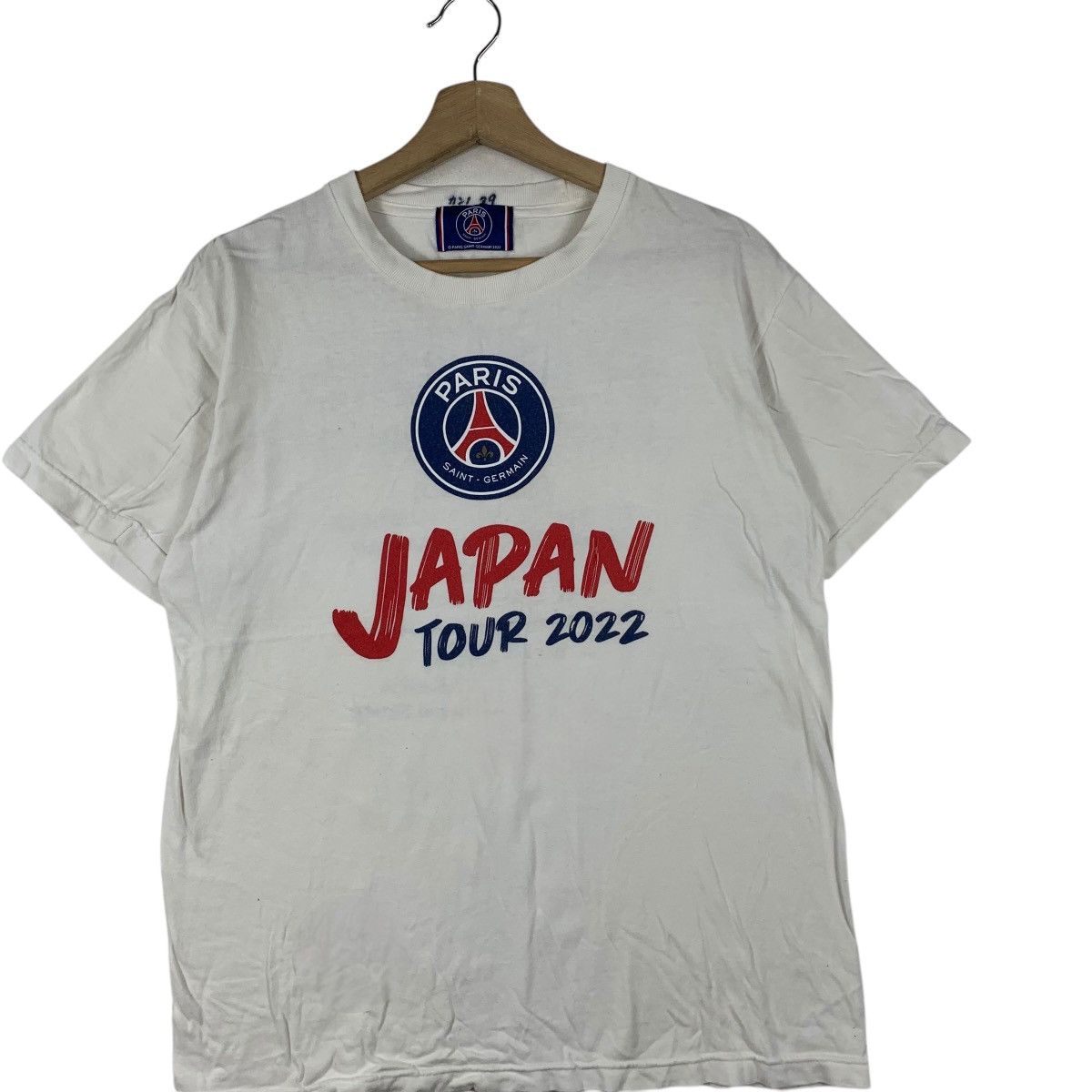Champion PARIS SAINT GERMAIN 2022 Japan Tour Summer Tee Shirt Top Size US M / EU 48-50 / 2 - 3 Thumbnail