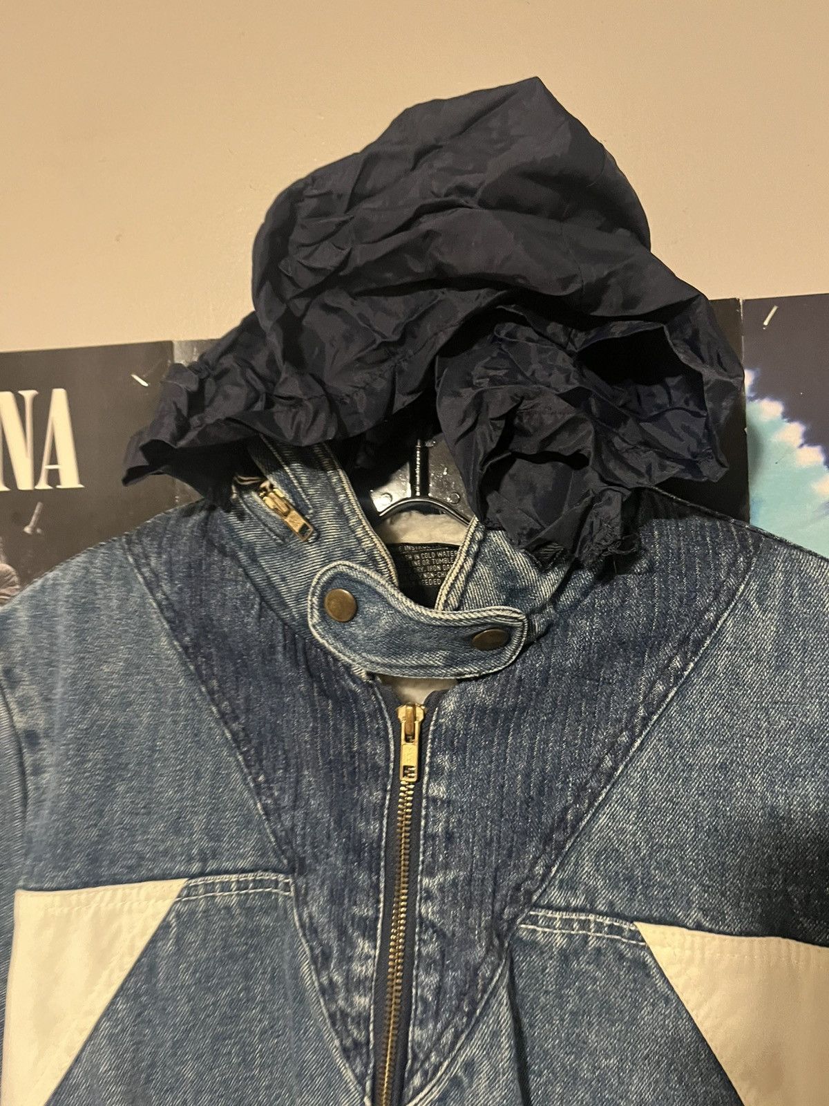 Members Only Vintage 80’s 90’s Members Only Heavy Sherpa Denim Jacket Size S / US 4 / IT 40 - 11 Thumbnail