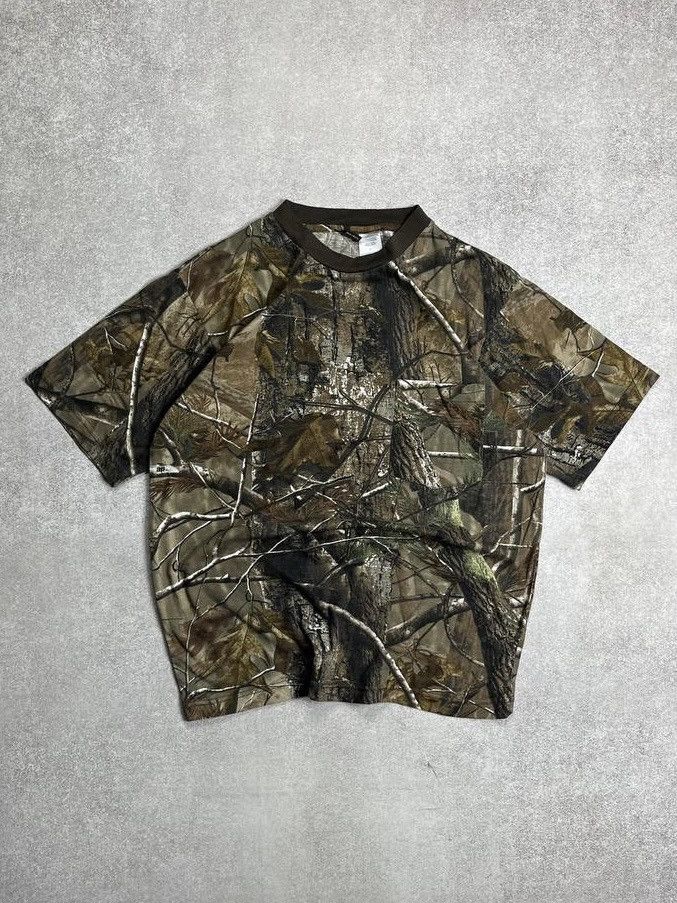 Vintage Realtree 3D Camo Boxy T-shirt L