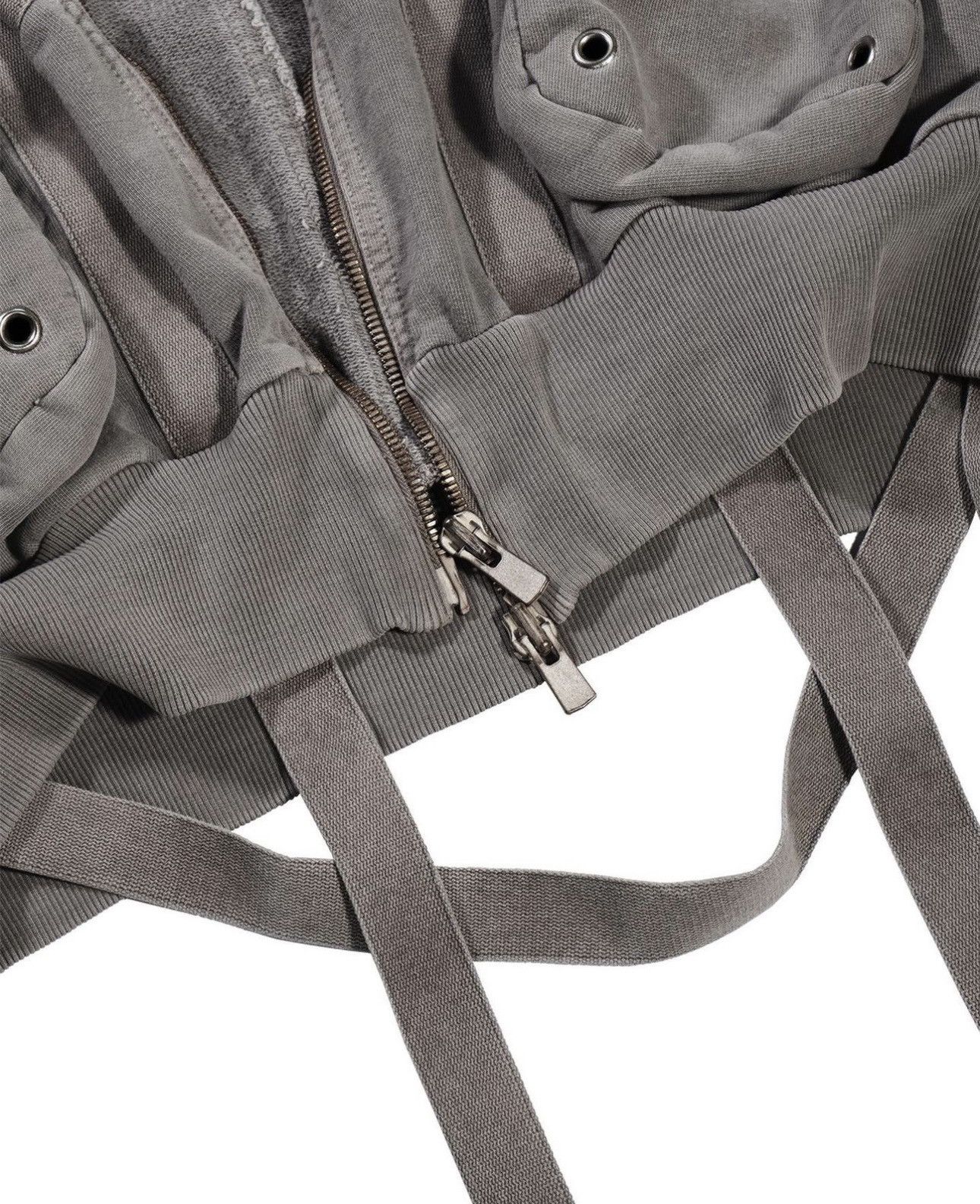 SHINE LUXURY RARE "SANGUINE" layered Cargo navigator zipper hoodie Size US M / EU 48-50 / 2 - 9 Thumbnail