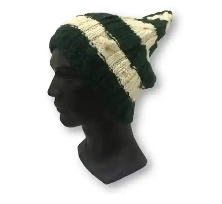Highland 2000 × Vintage Highland 2000 Stripe Design Beanie Hat Size ONE SIZE - 1 Thumbnail